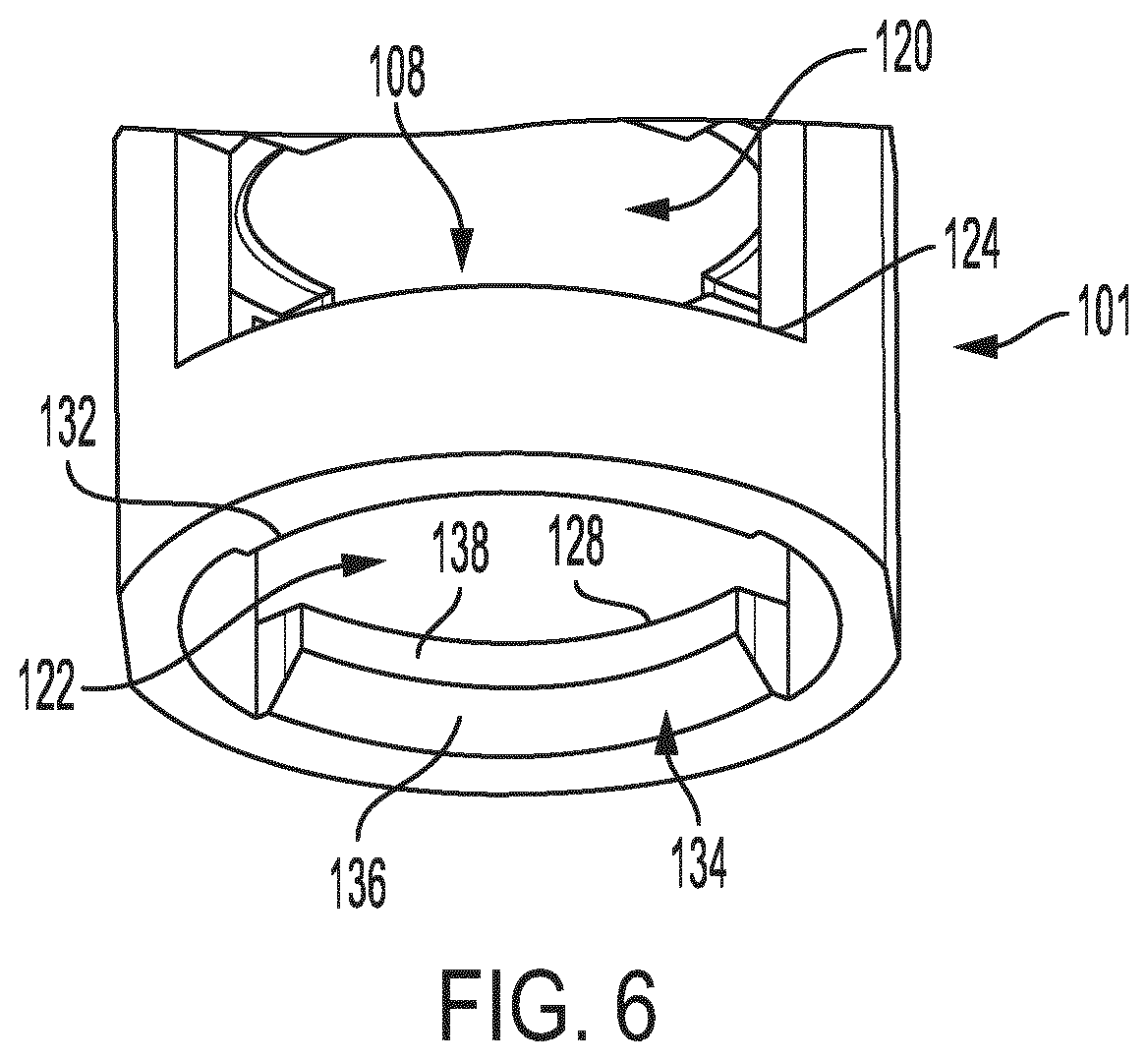 Patent US12324905 Figure 4 – Needle cover with undercut