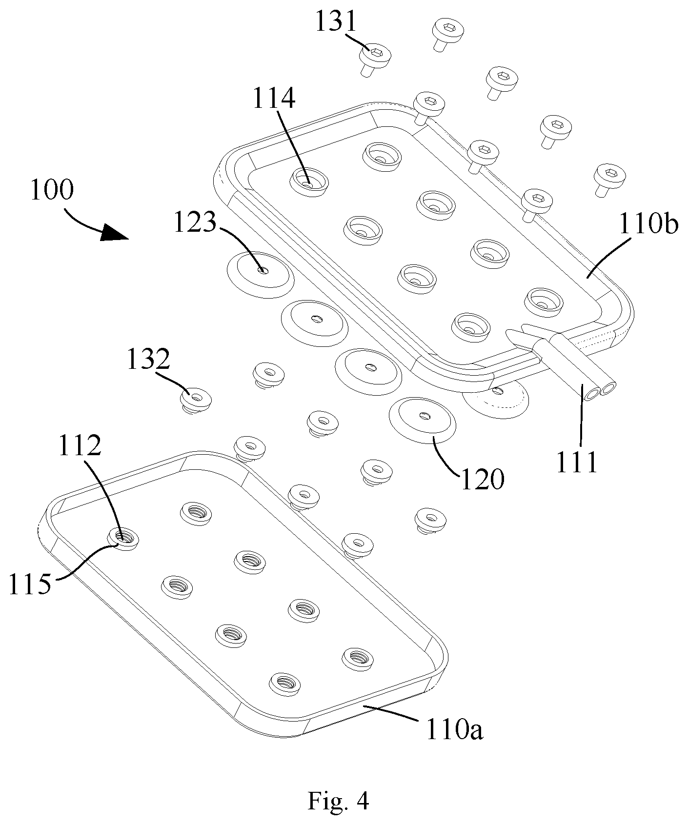 Patent US12324907 Figure 4 – Electrode plate and wearable defibrillation device