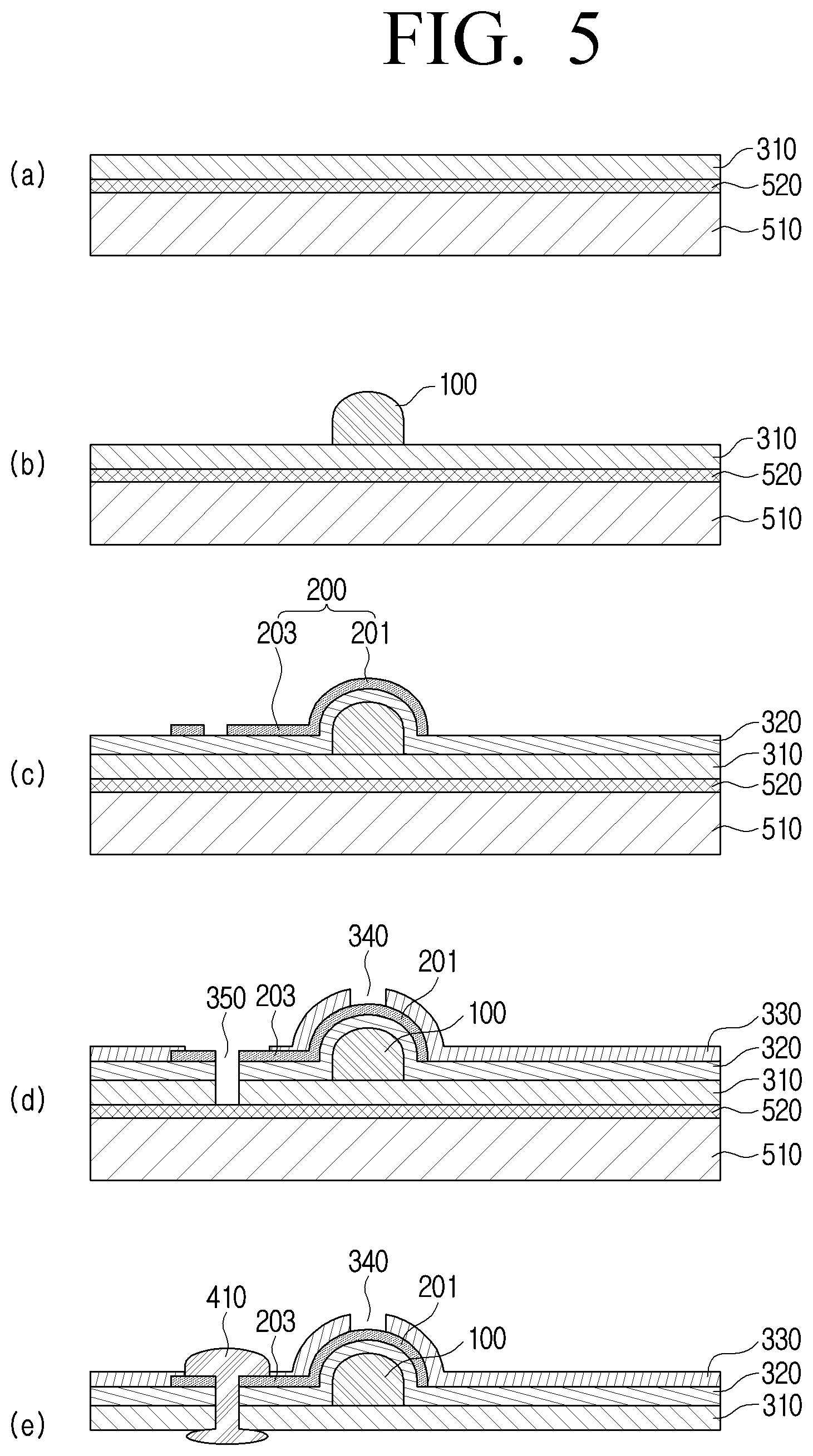 Patent US12324909 Figure 5 – Neural electrode based on three-dimensional structure of flexible substrate, and manufacturing method therefor