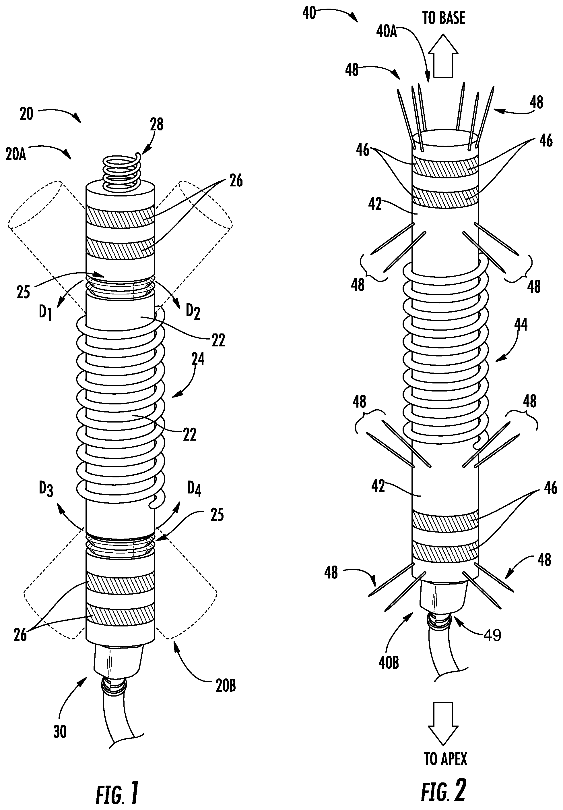 Patent US12324912 Figure 1 – Devices, systems, and methods for treating cardiac arrhythmias