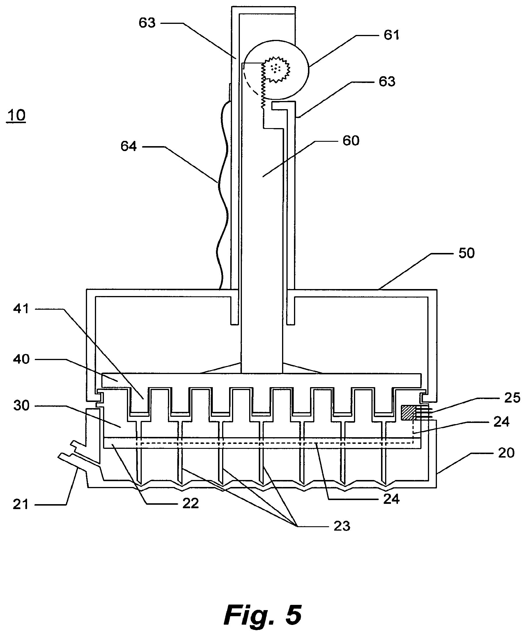 Patent US12324913 Figure 5 – Method and device for treating microscopic residual tumors remaining in tissues following surgical resection