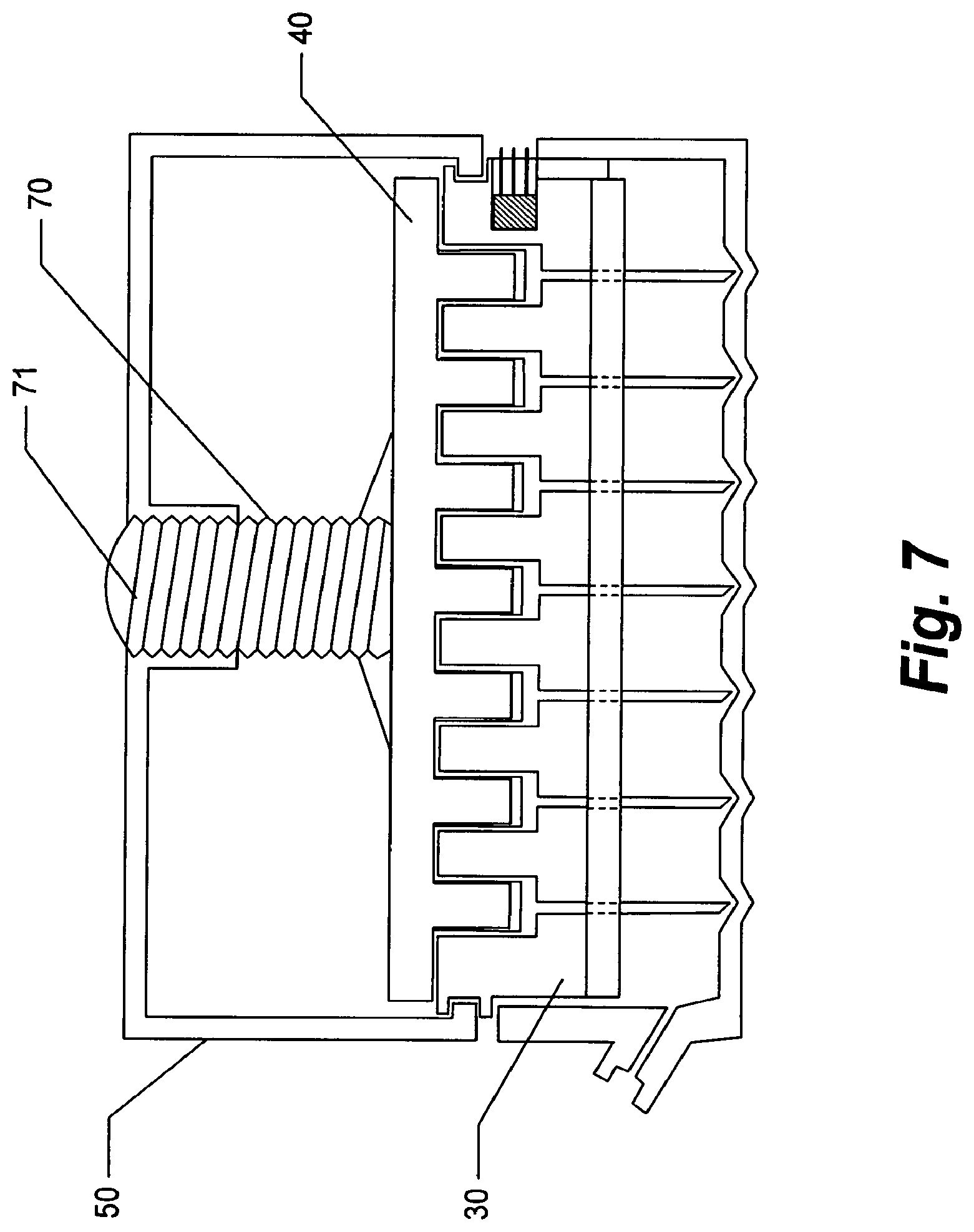 Patent US12324913 Figure 7 – Method and device for treating microscopic residual tumors remaining in tissues following surgical resection