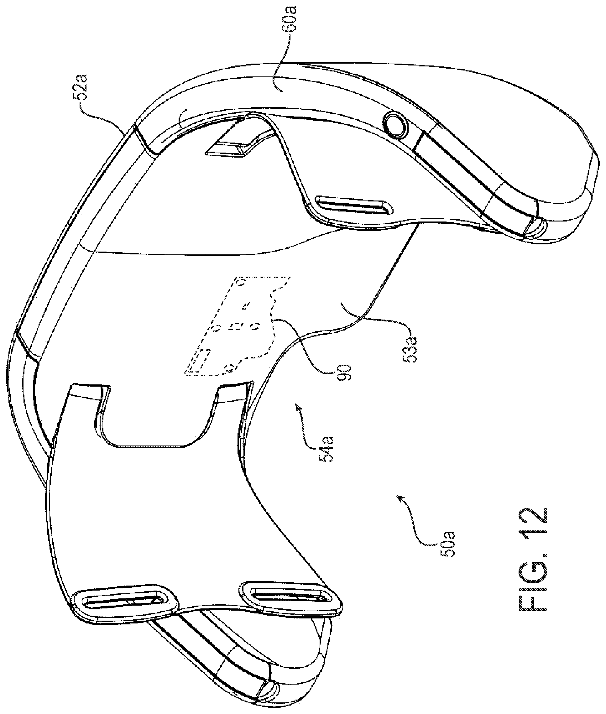 Patent US12324914 Figure 11 – Structural integration and enhanced control of functional electrical stimulation in an exoskeleton device