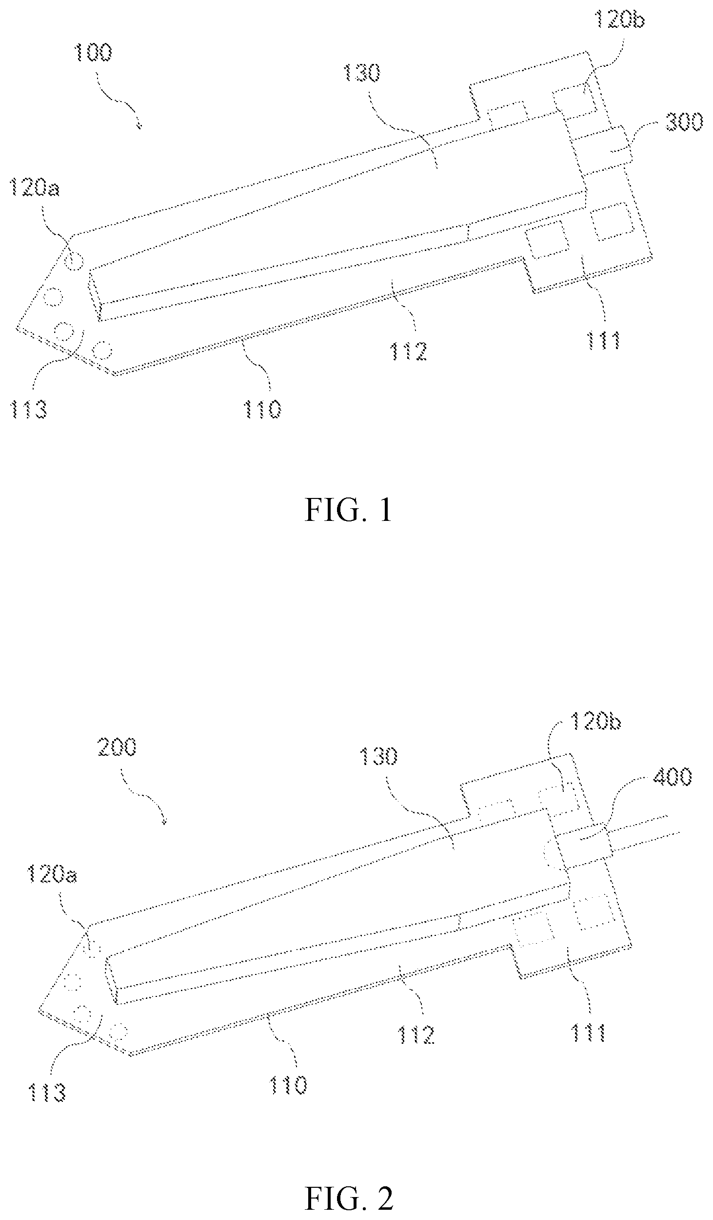 Patent US12324928 Figure 1 – Neural probe incorporating optical waveguide