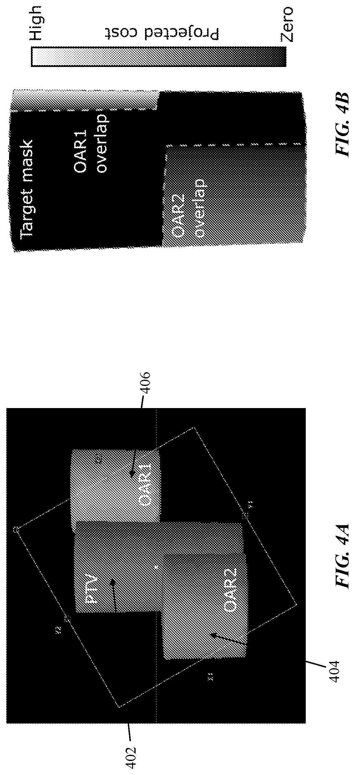 Patent US12324929 Figure 5 – Trajectory optimization using dose estimation and conflict detection