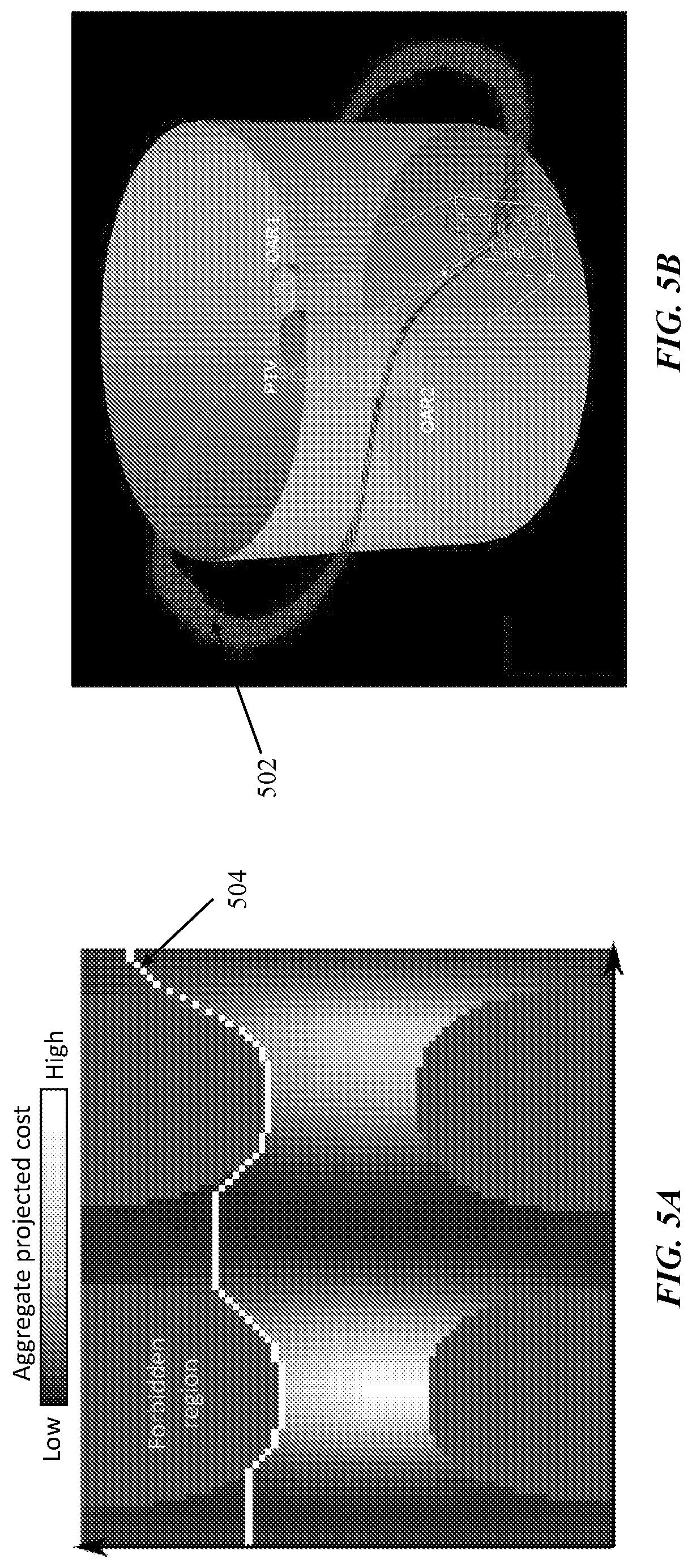 Patent US12324929 Figure 6 – Trajectory optimization using dose estimation and conflict detection