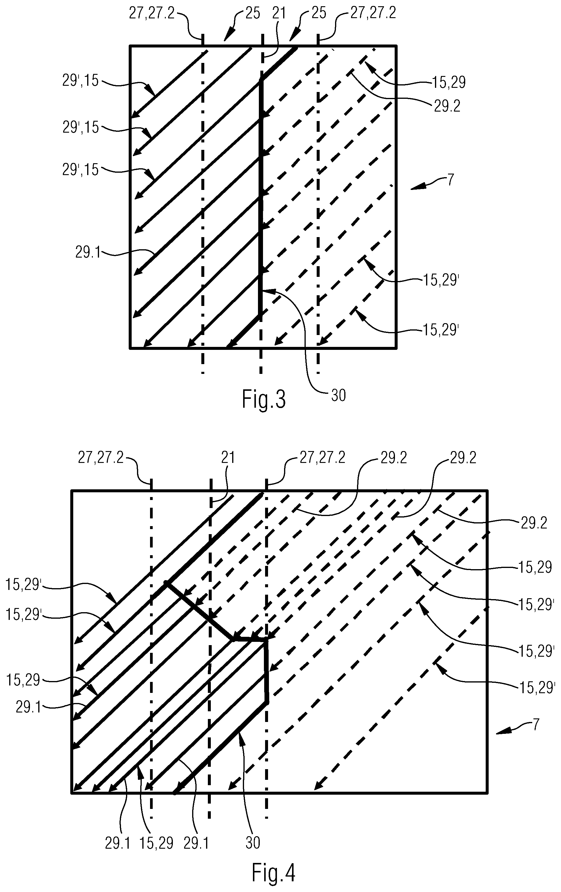 Patent US12324932 Figure 3 – Method and planning device for planning a locally selective irradiation of a working area, computer program, method and manufacturing device for additively manufacturing an object from a powder material