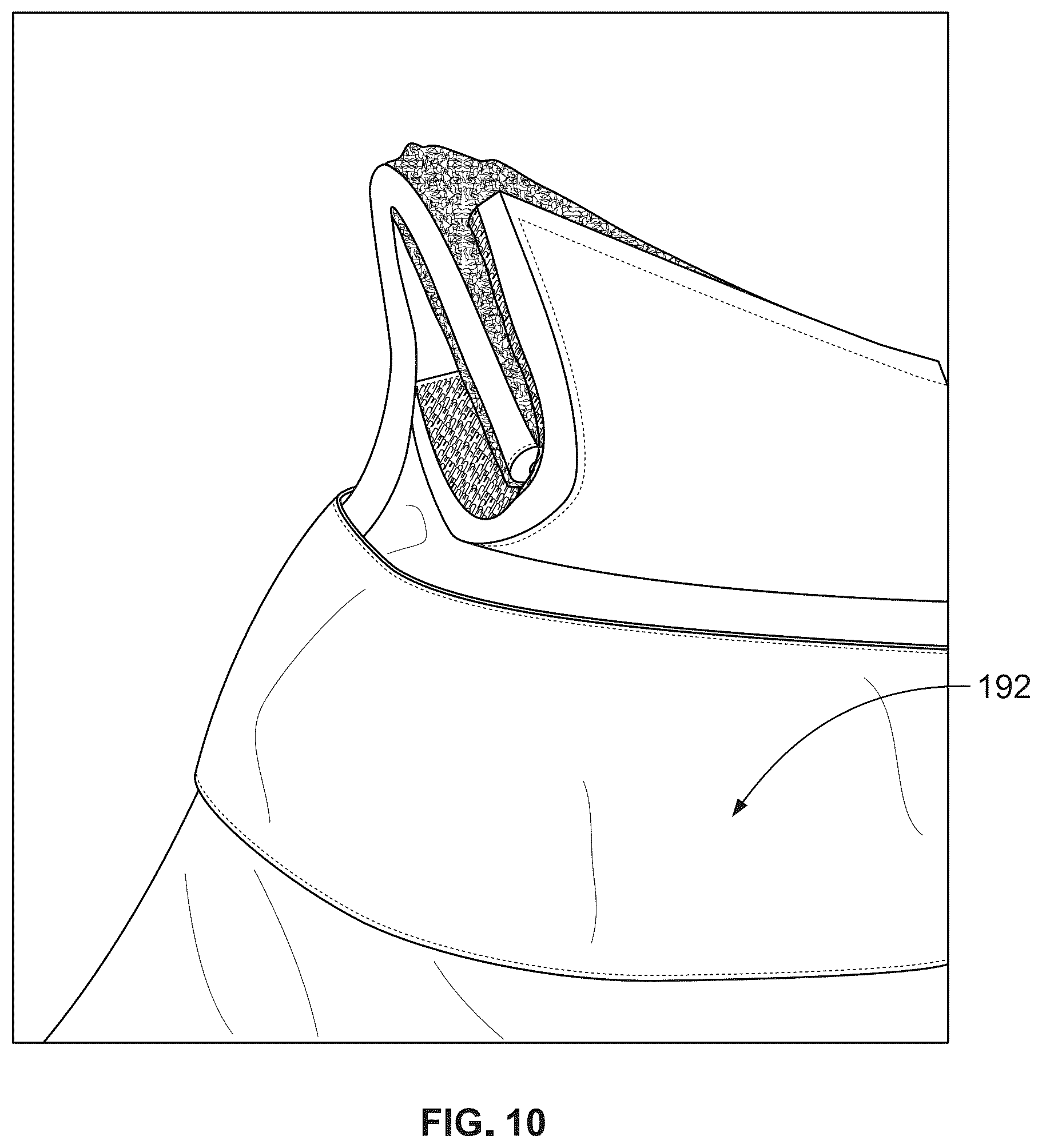 Patent US12324942 Figure 10 – Exercise bag system with multi-locking closure system