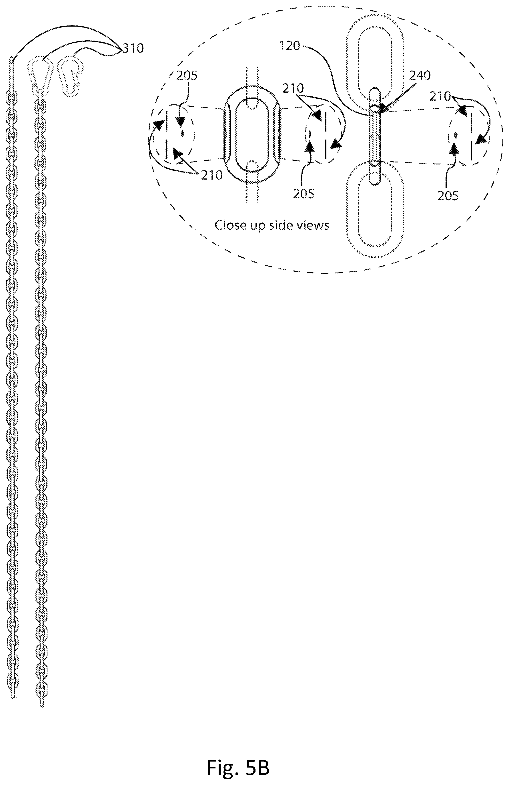 Patent US12324943 Figure 6 – Weight training chain apparatus and method of use
