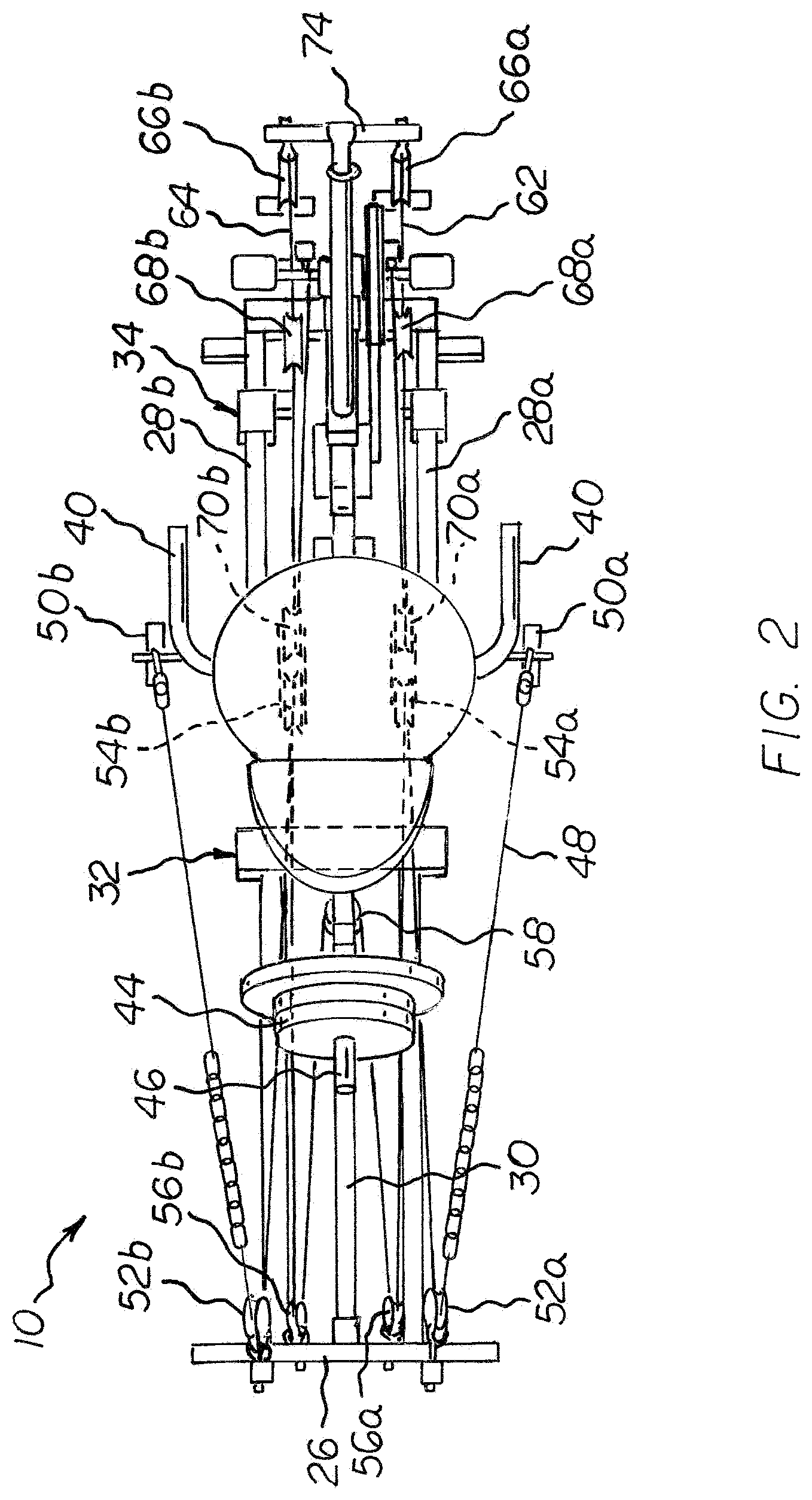 Patent US12324944 Figure 2 – Exercise machine