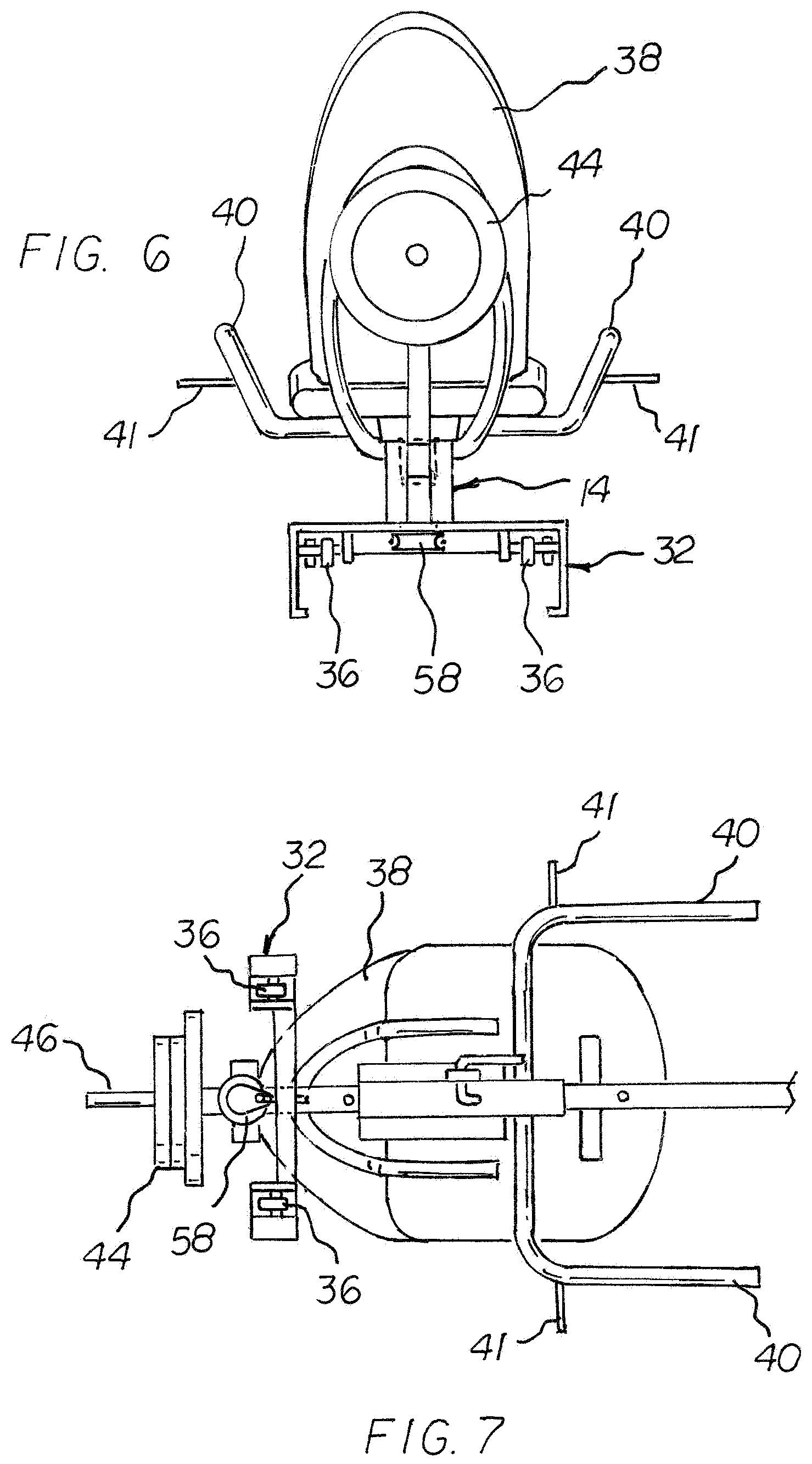 Patent US12324944 Figure 5 – Exercise machine