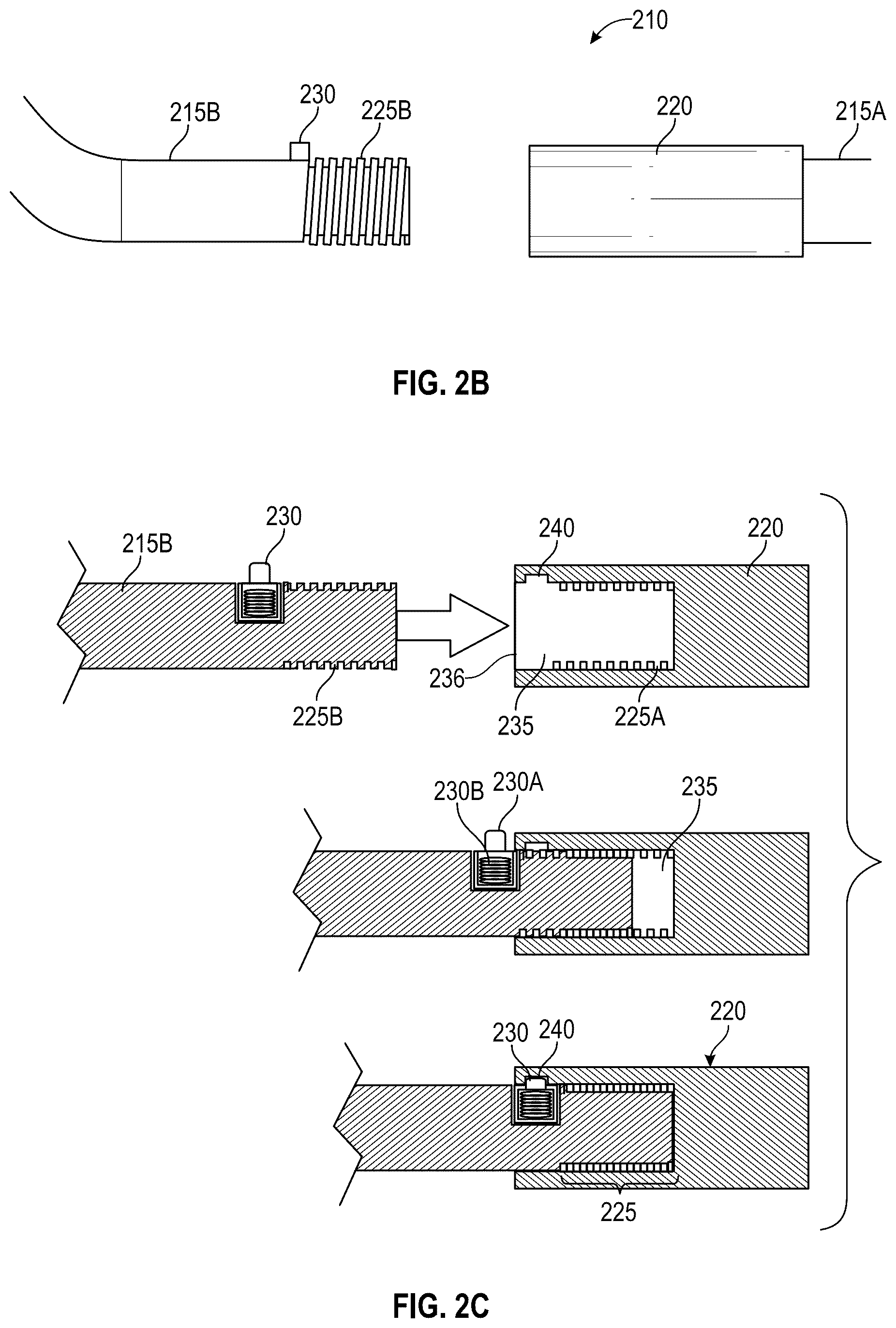 Patent US12324945 Figure 2 – Exercise bar connector assembly