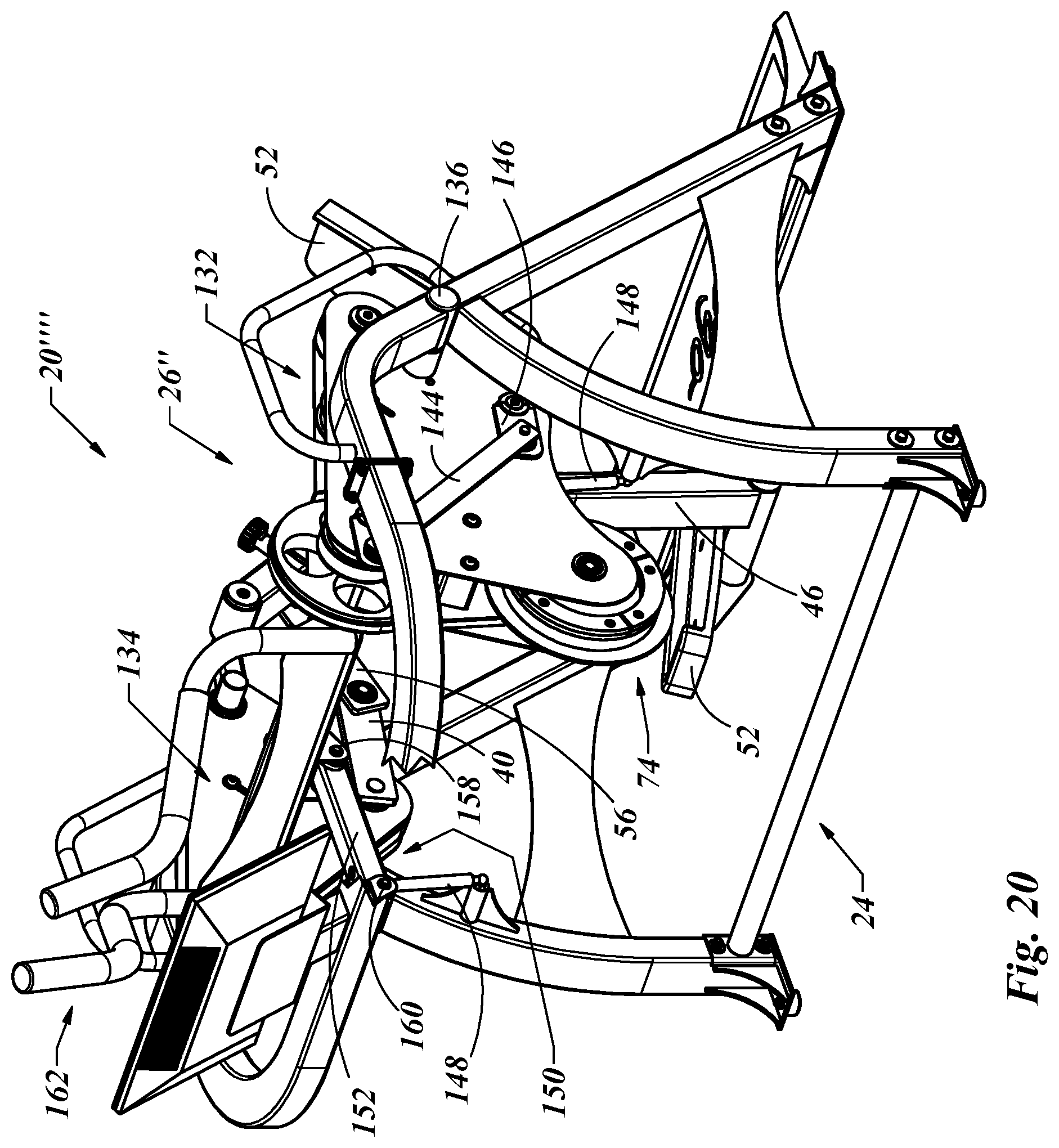 Patent US12324948 Figure 18 – Exercise device