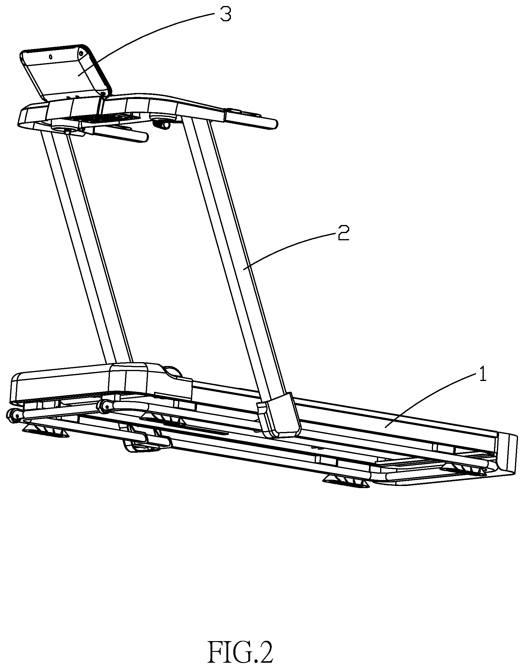 Patent US12324951 Figure 2 – Treadmill