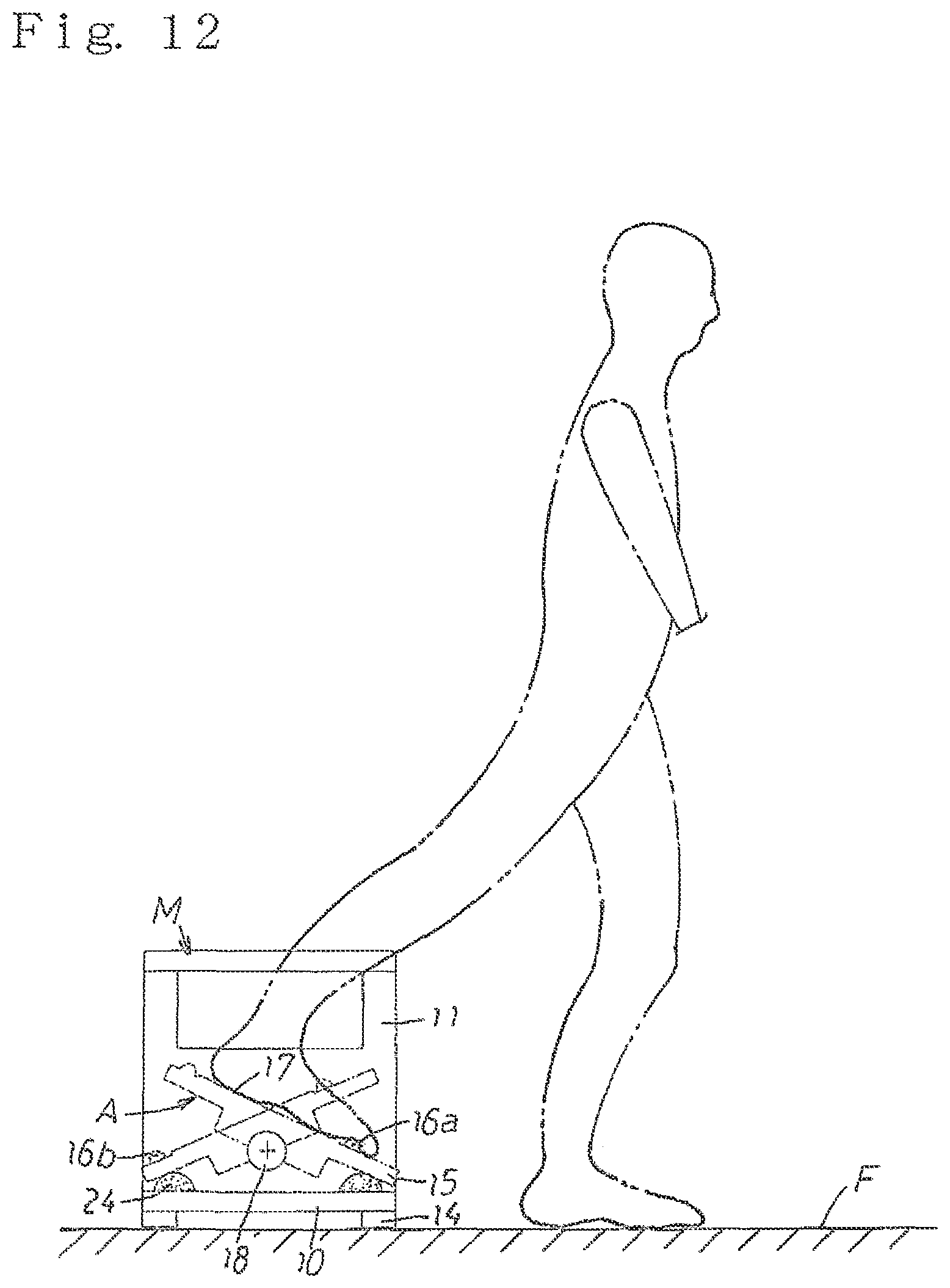 Patent US12324954 Figure 10 – Legless chair type seesaw exercise device