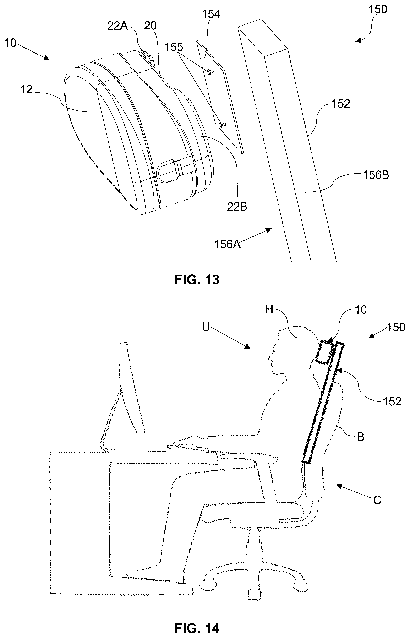 Patent US12324957 Figure 7 – Head pressure-resistant device for neck exercises