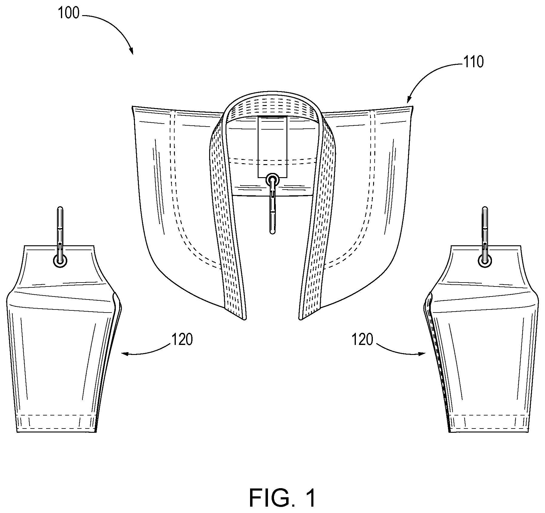 Patent US12324958 Figure 1 – Grip training system