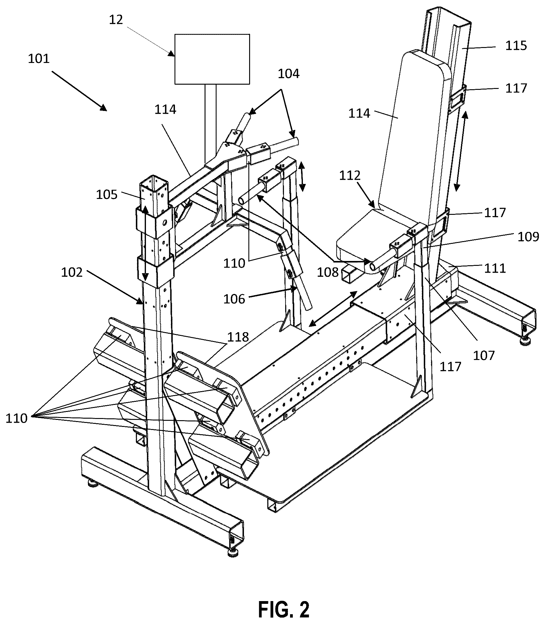 Patent US12324961 Figure 2 – Method and system for using artificial intelligence to present a user interface representing a user's progress in various domains