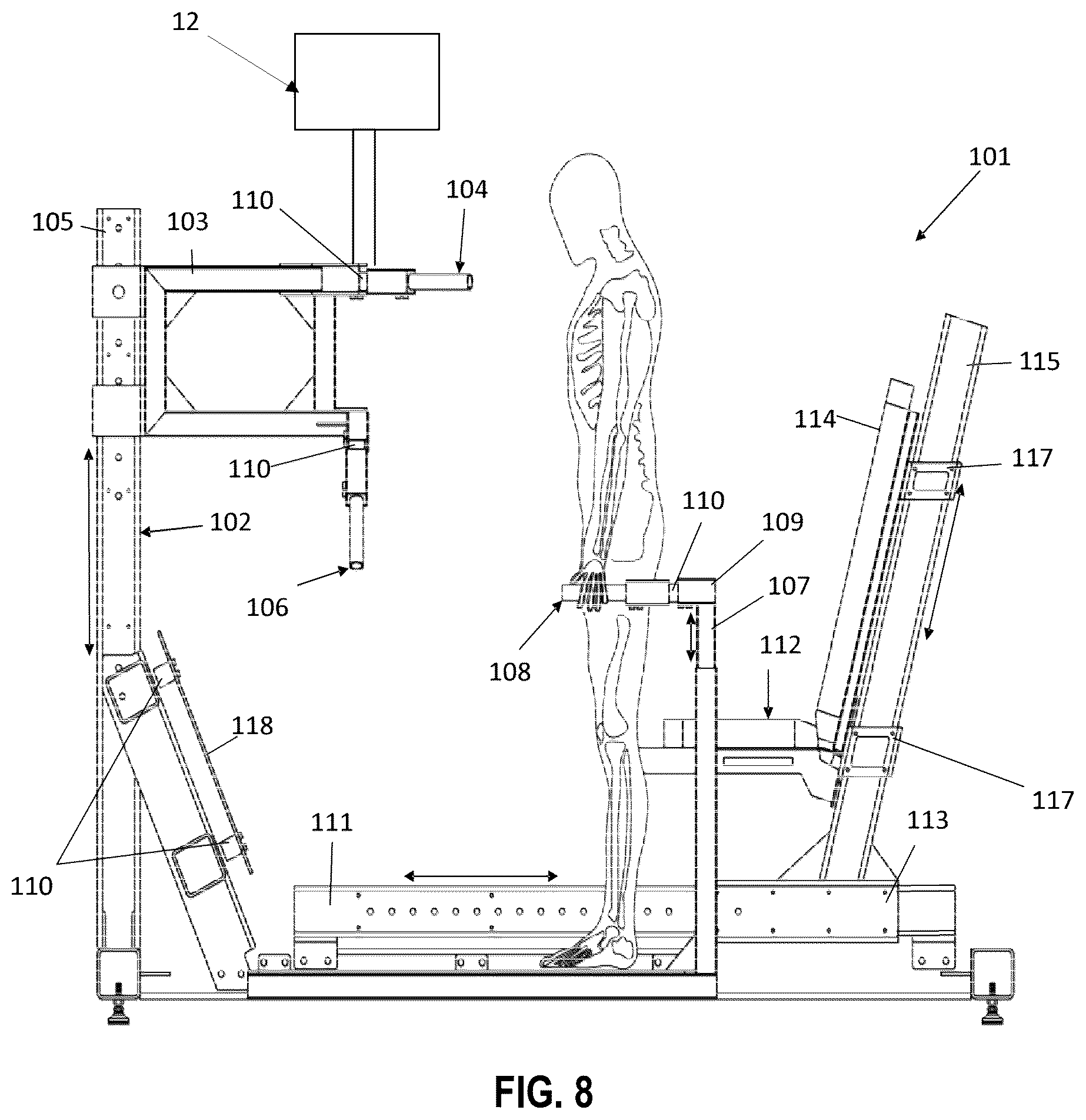 Patent US12324961 Figure 8 – Method and system for using artificial intelligence to present a user interface representing a user's progress in various domains