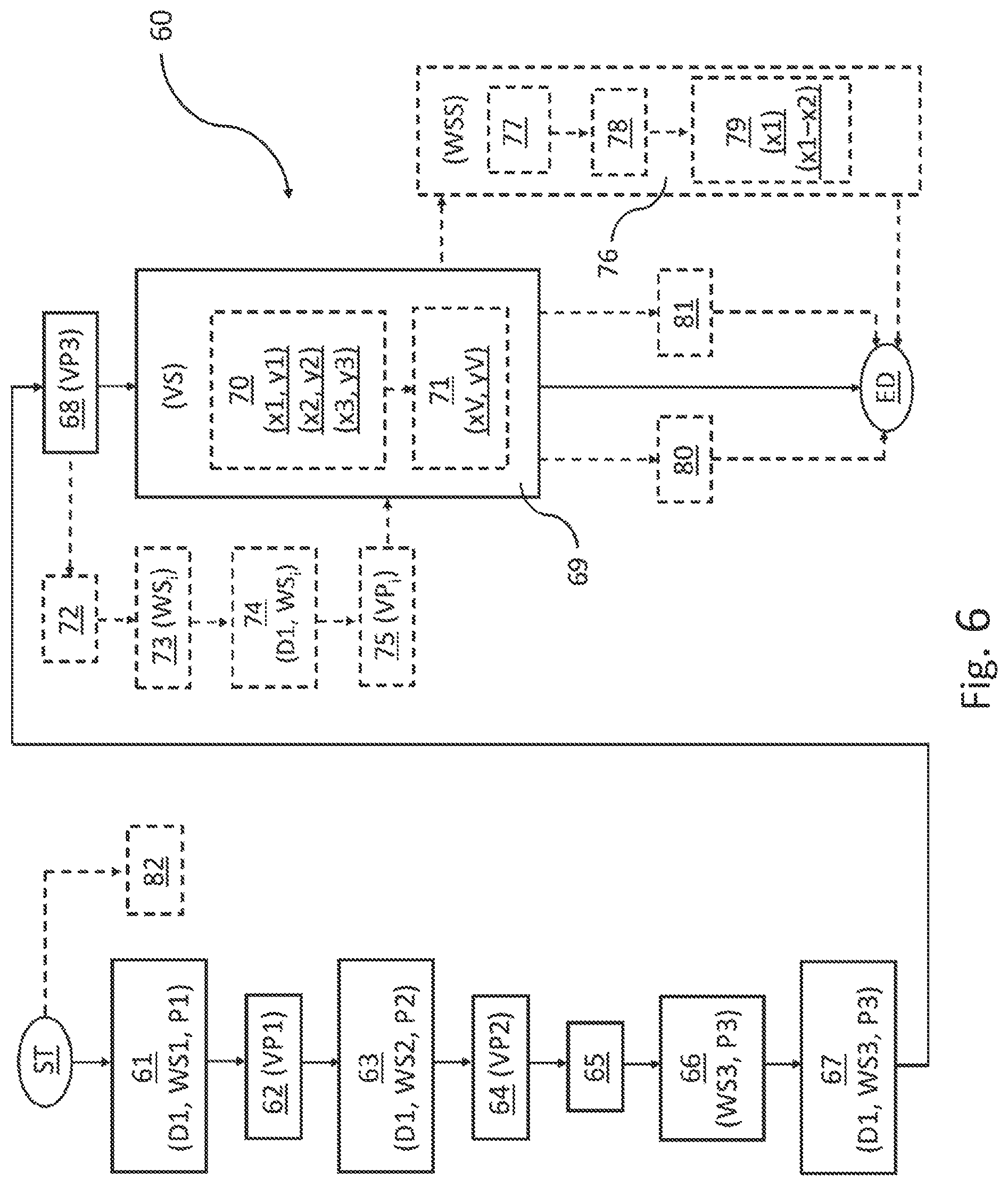 Patent US12324962 Figure 6 – Method for estimating a maximum power value generatable by a user during a resistance training exercise on an exercise machine and exercise machine able to implement said method