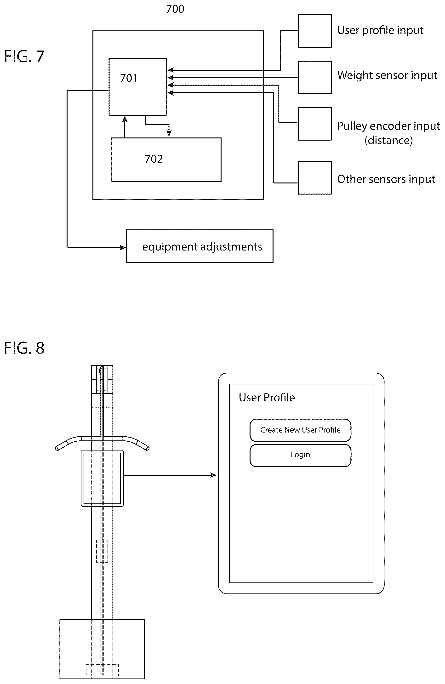 Patent US12324963 Figure 6 – Smart gym equipment