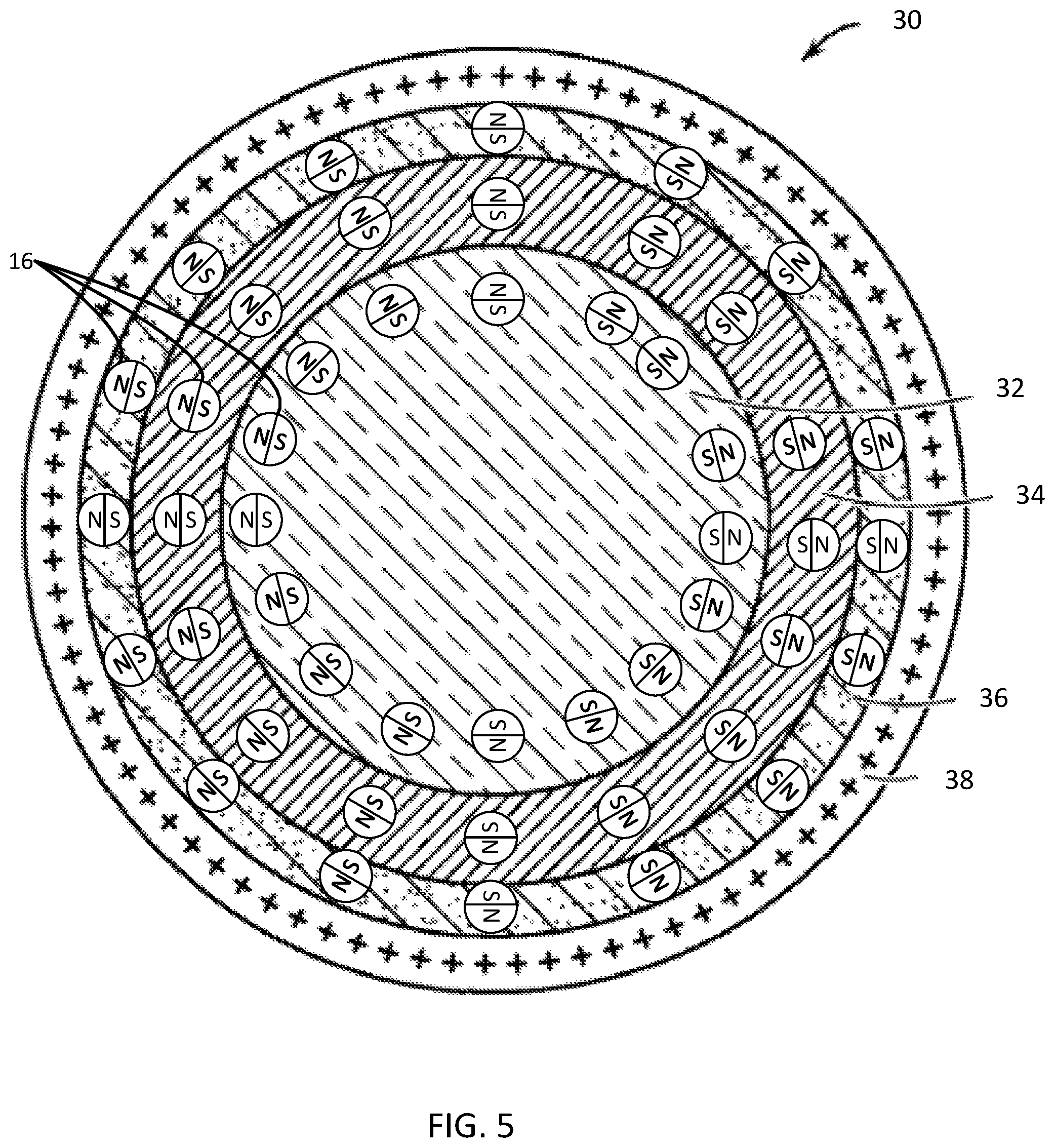 Patent US12324964 Figure 3 – Golf ball core compositions with metamaterial