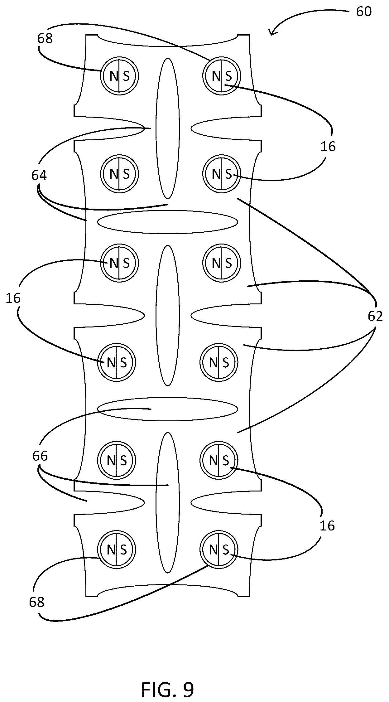 Patent US12324964 Figure 7 – Golf ball core compositions with metamaterial