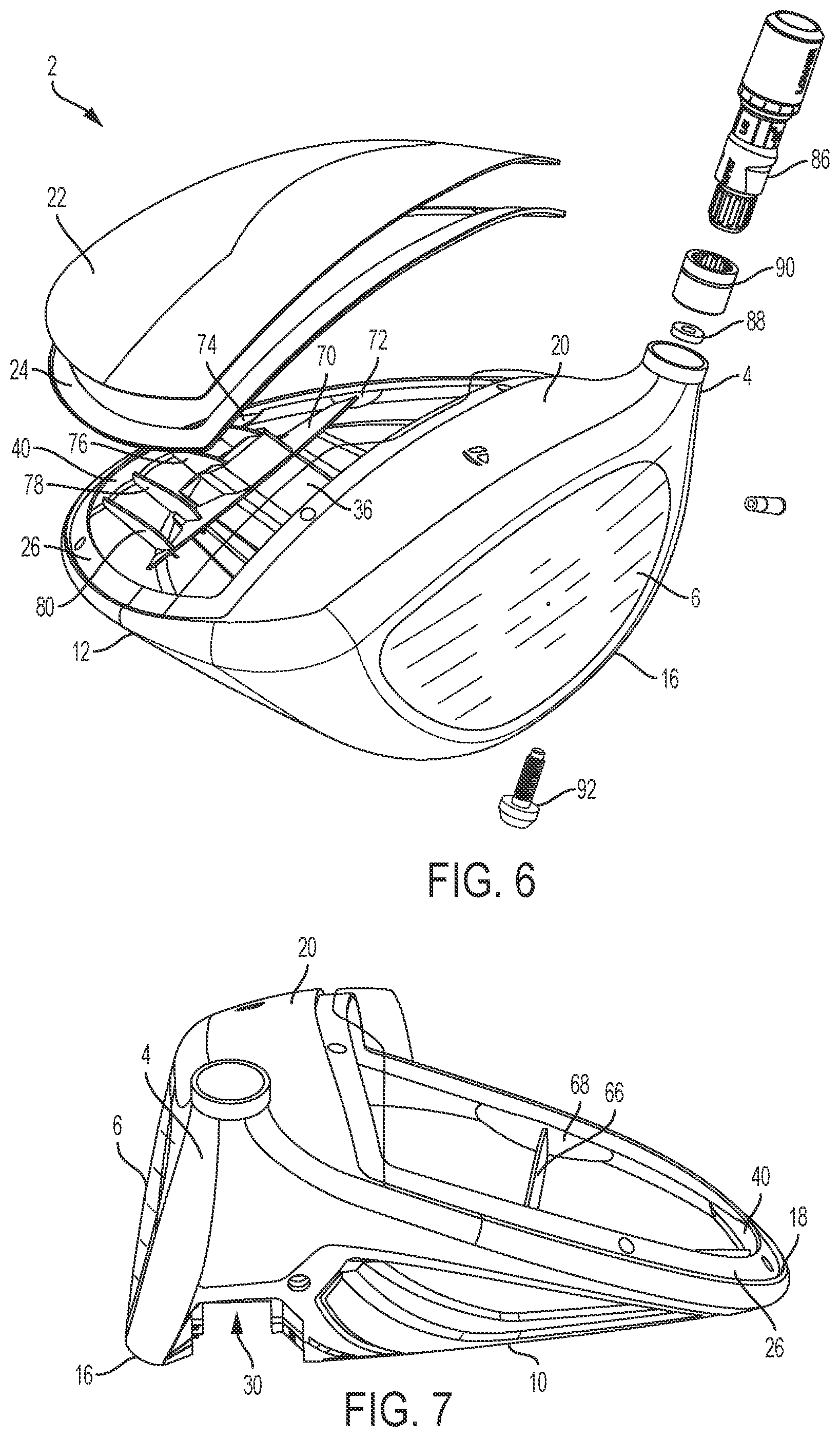 Patent US12324966 Figure 3 – Golf club heads