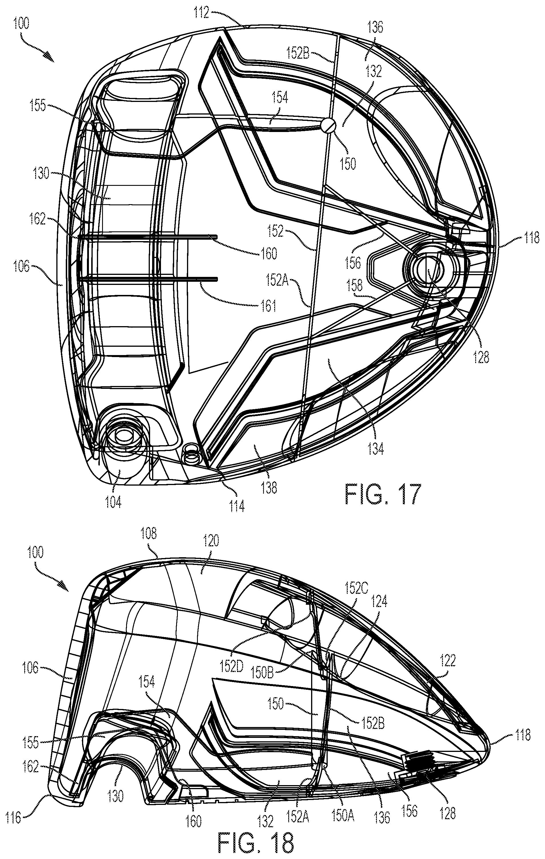 Patent US12324966 Figure 8 – Golf club heads