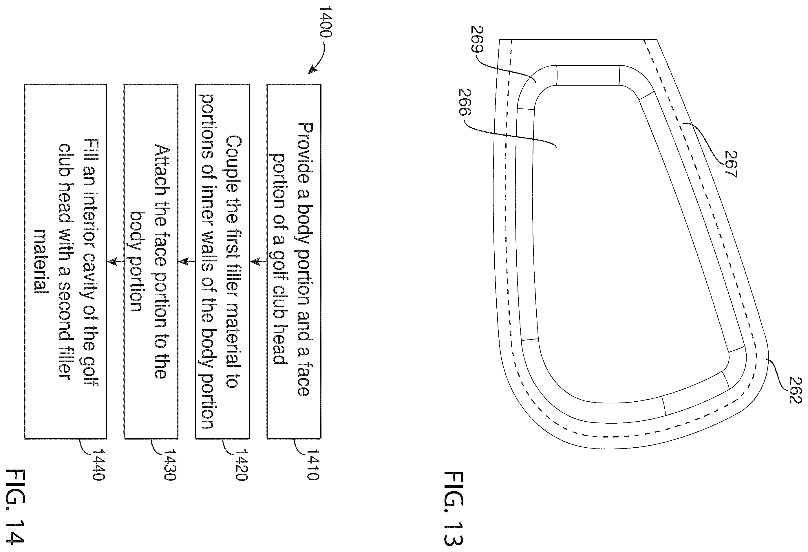 Patent US12324967 Figure 7 – Golf club heads and methods to manufacture golf club heads