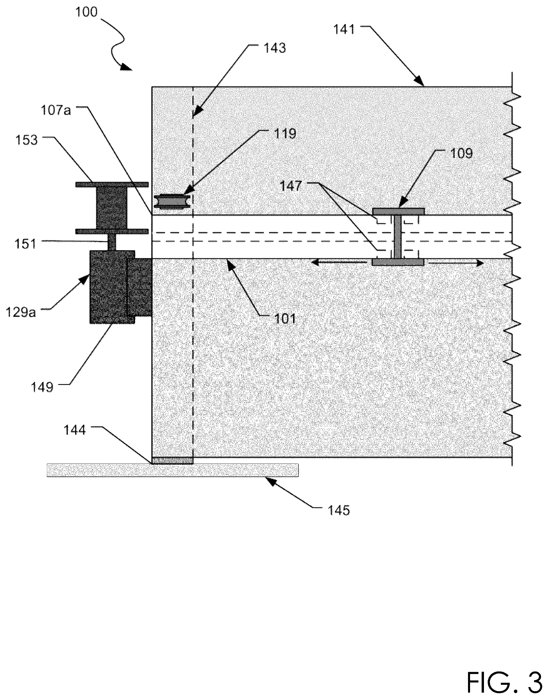 Patent US12324969 Figure 3 – Team roping apparatus