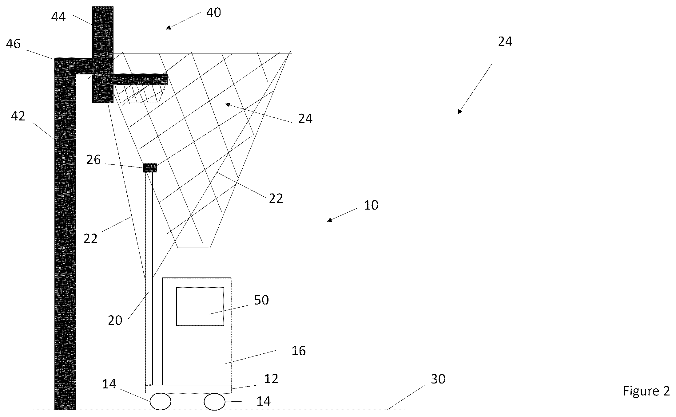 Patent US12324971 Figure 2 – Basketball practice machine, system, and method with multi-machine performance tracking