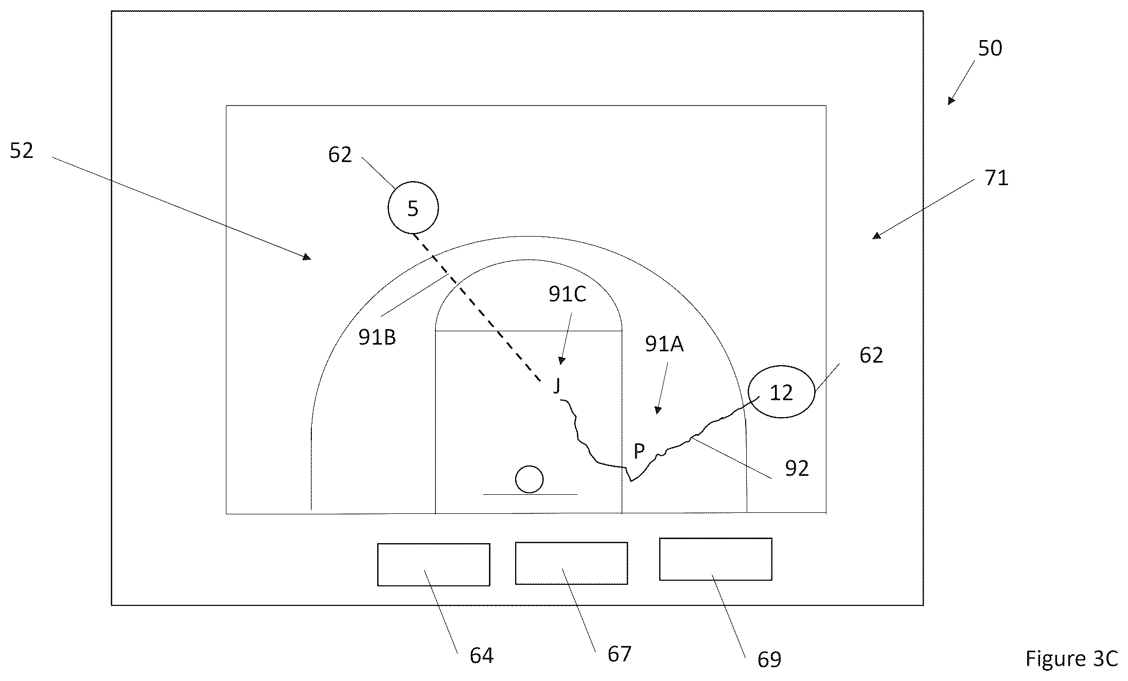 Patent US12324971 Figure 5 – Basketball practice machine, system, and method with multi-machine performance tracking