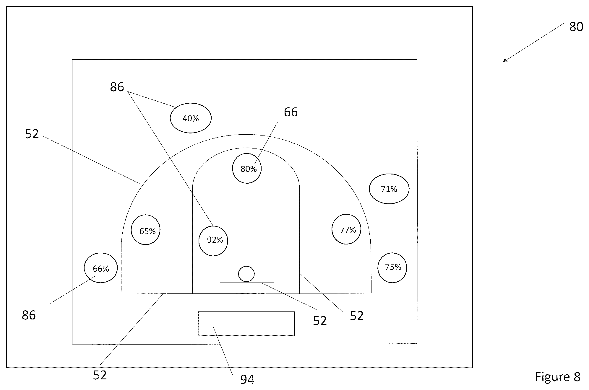 Patent US12324971 Figure 10 – Basketball practice machine, system, and method with multi-machine performance tracking