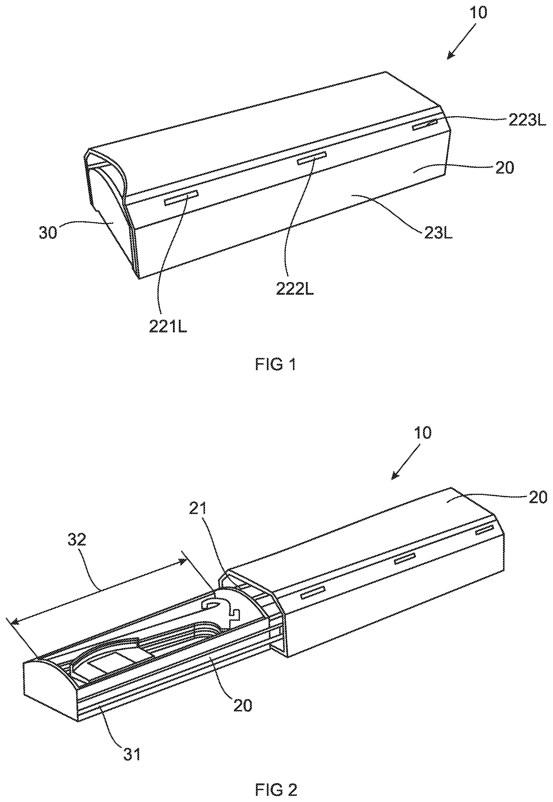 Patent US12324975 Figure 1 – Rack for sport boards