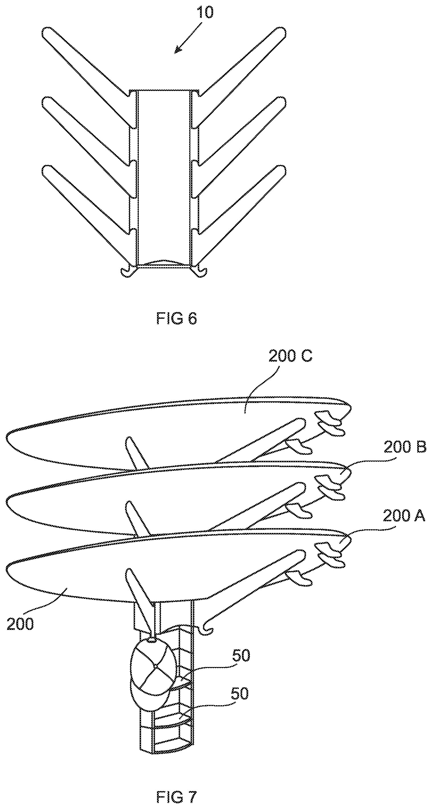 Patent US12324975 Figure 3 – Rack for sport boards