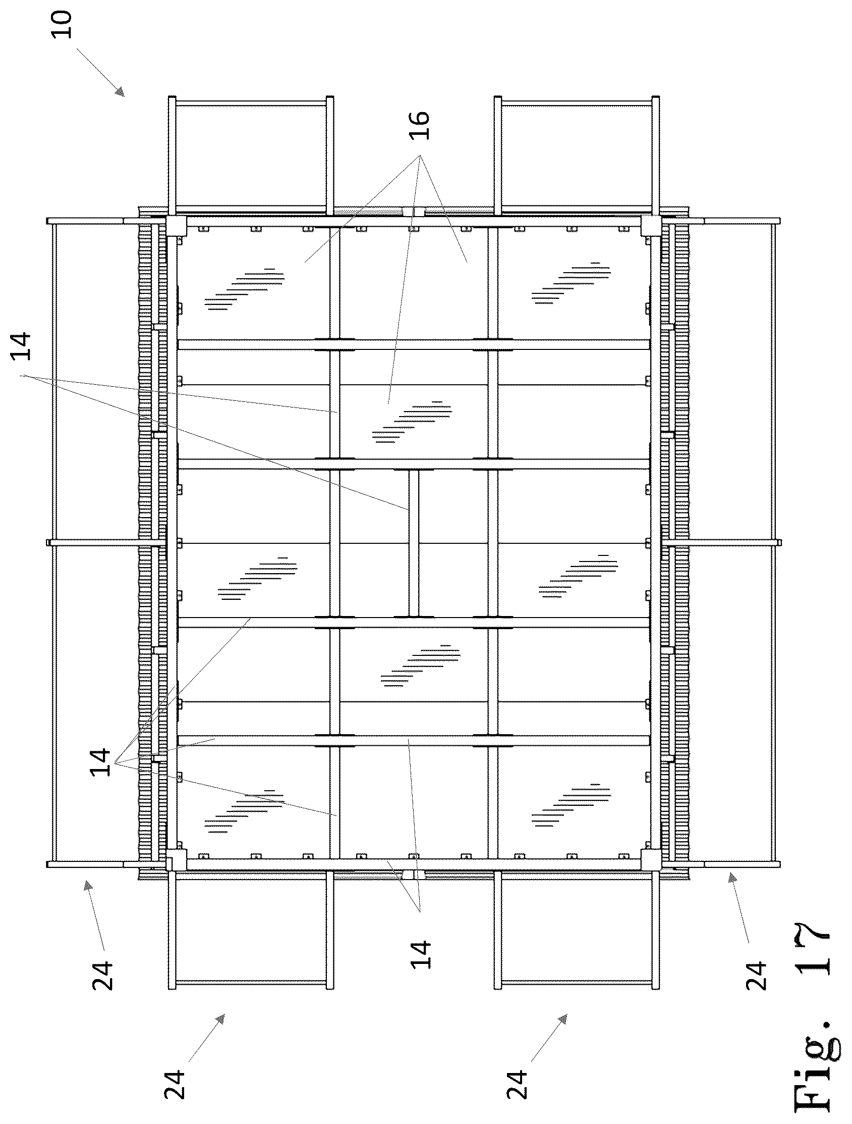 Patent US12324976 Figure 17 – Outdoor fitness pavilion