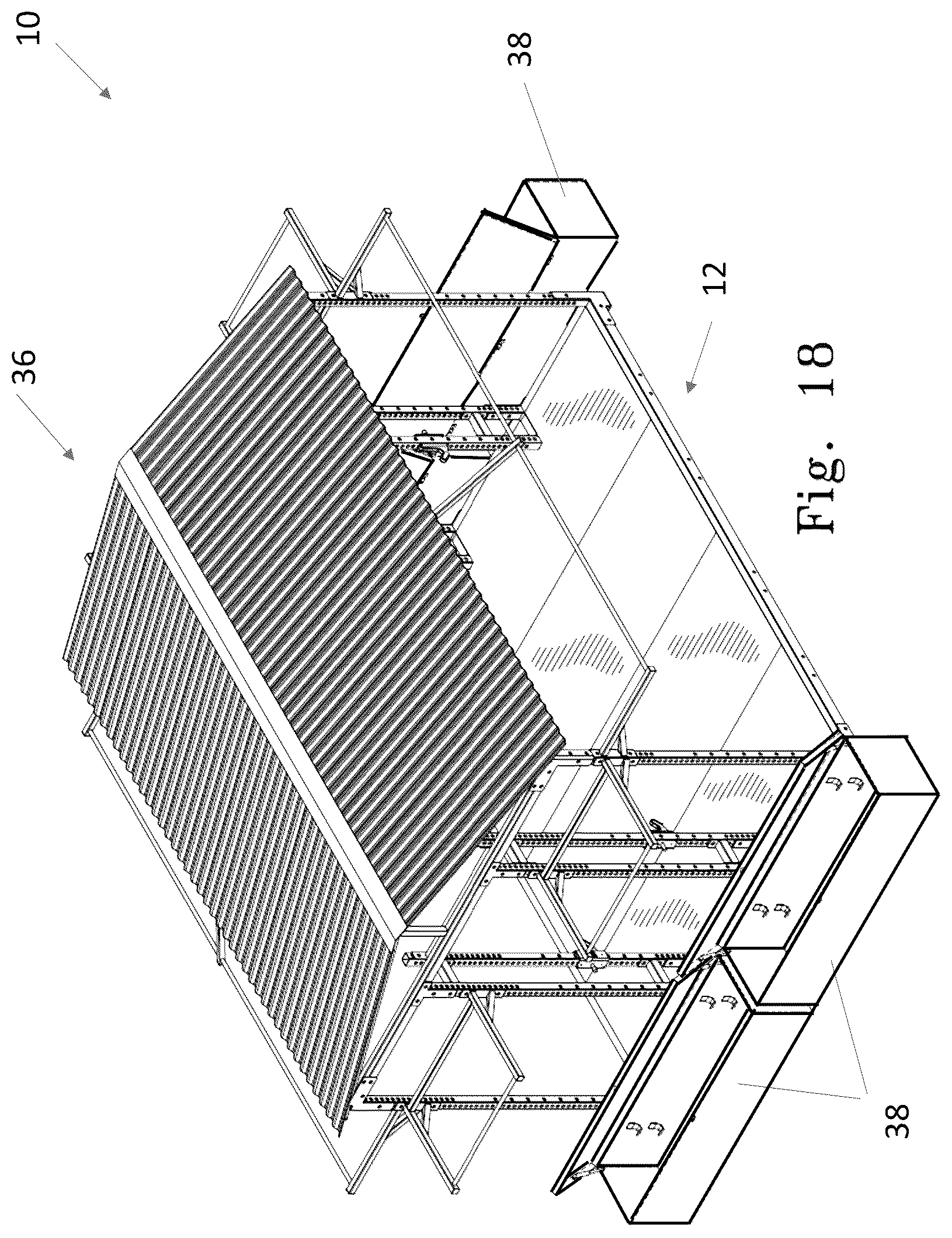 Patent US12324976 Figure 18 – Outdoor fitness pavilion