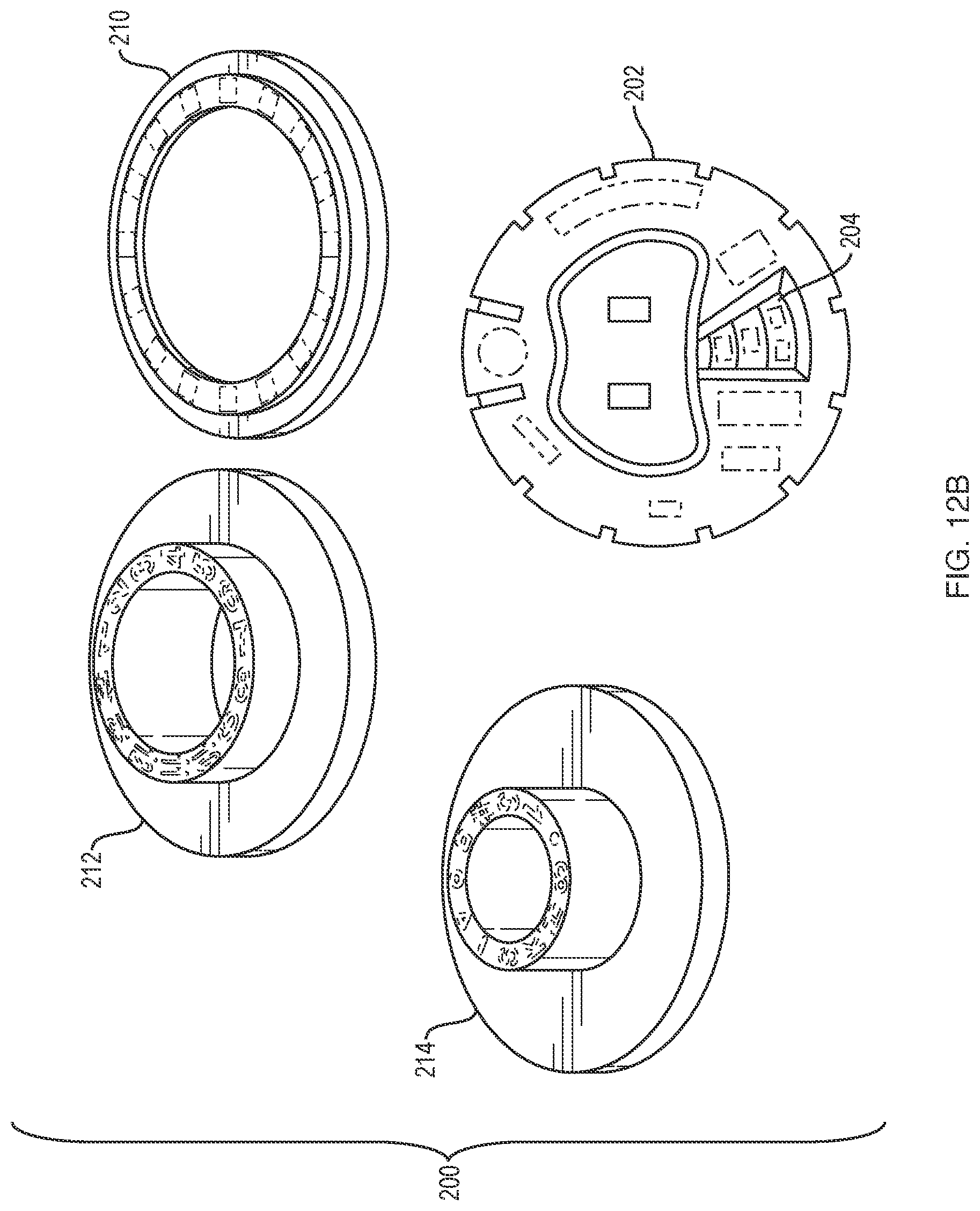 Patent US12324982 Figure 14 – Game system with gears and indicia