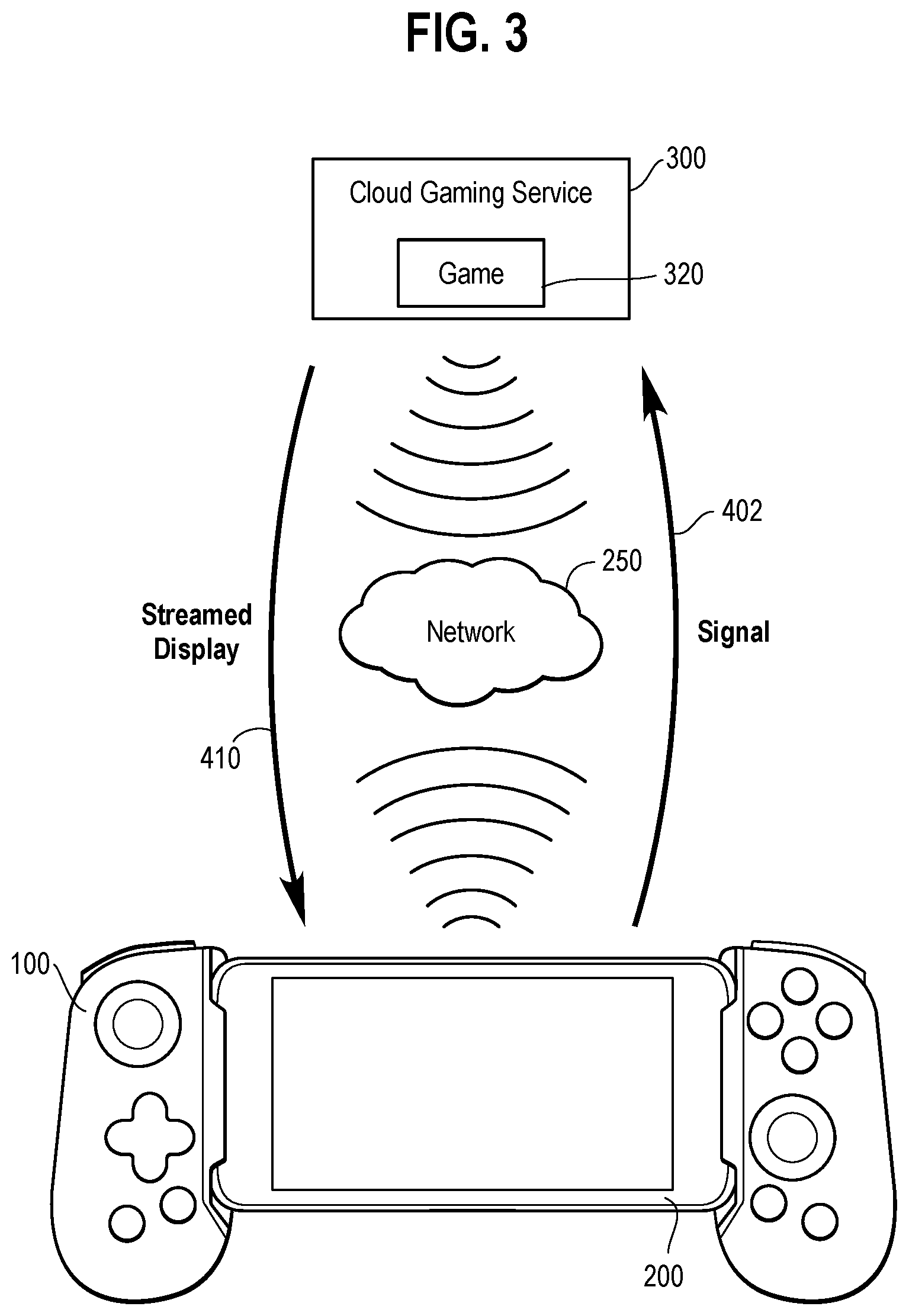 Patent US12324983 Figure 3 – Universal mobile game controller