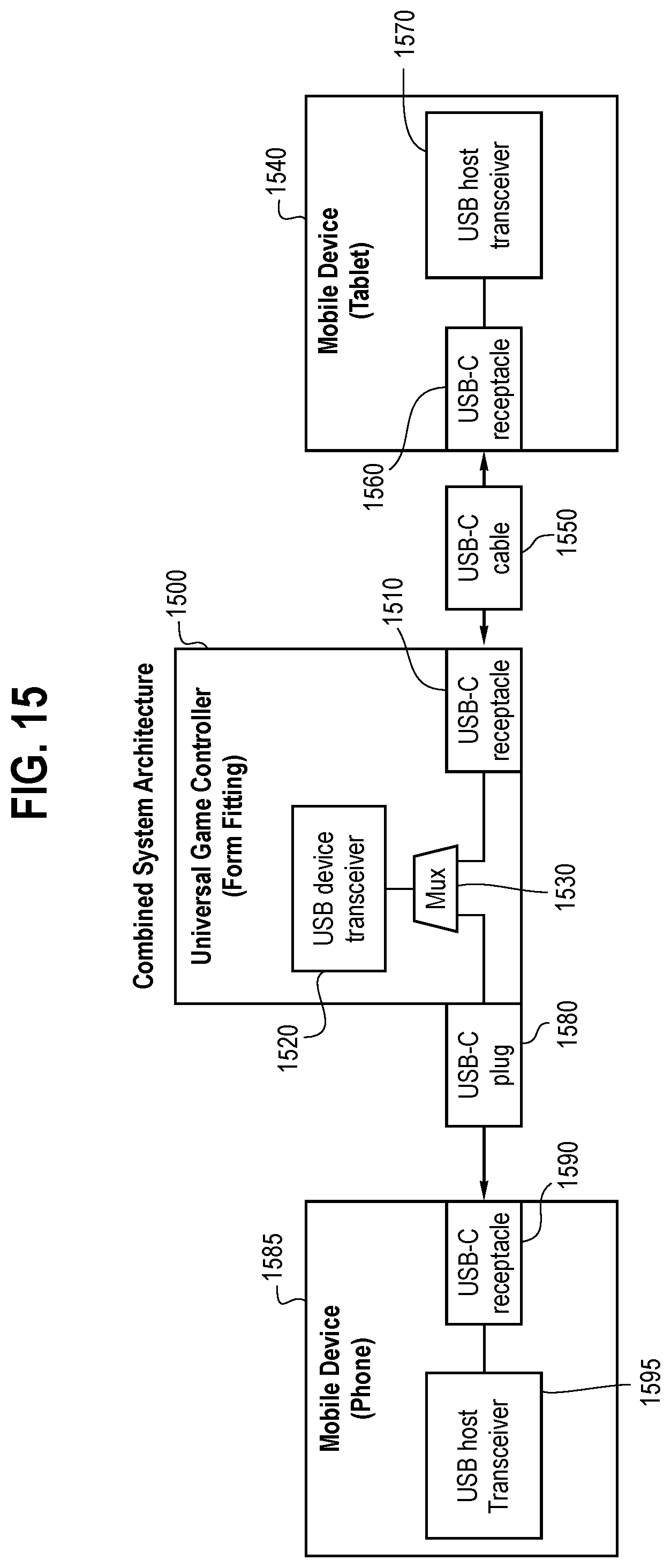 Patent US12324983 Figure 10 – Universal mobile game controller
