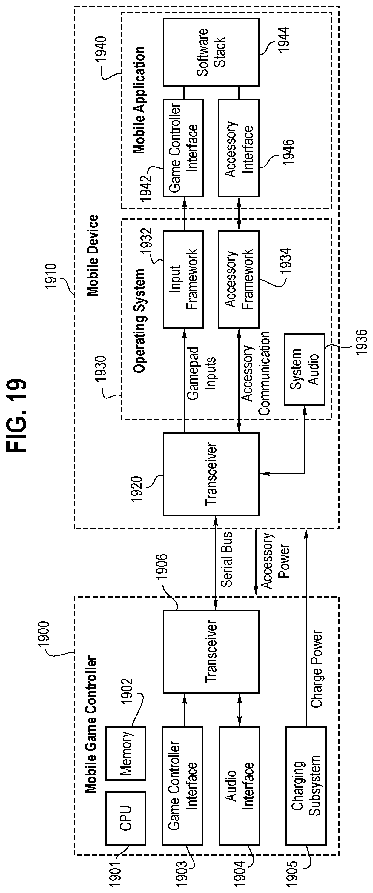 Patent US12324983 Figure 14 – Universal mobile game controller