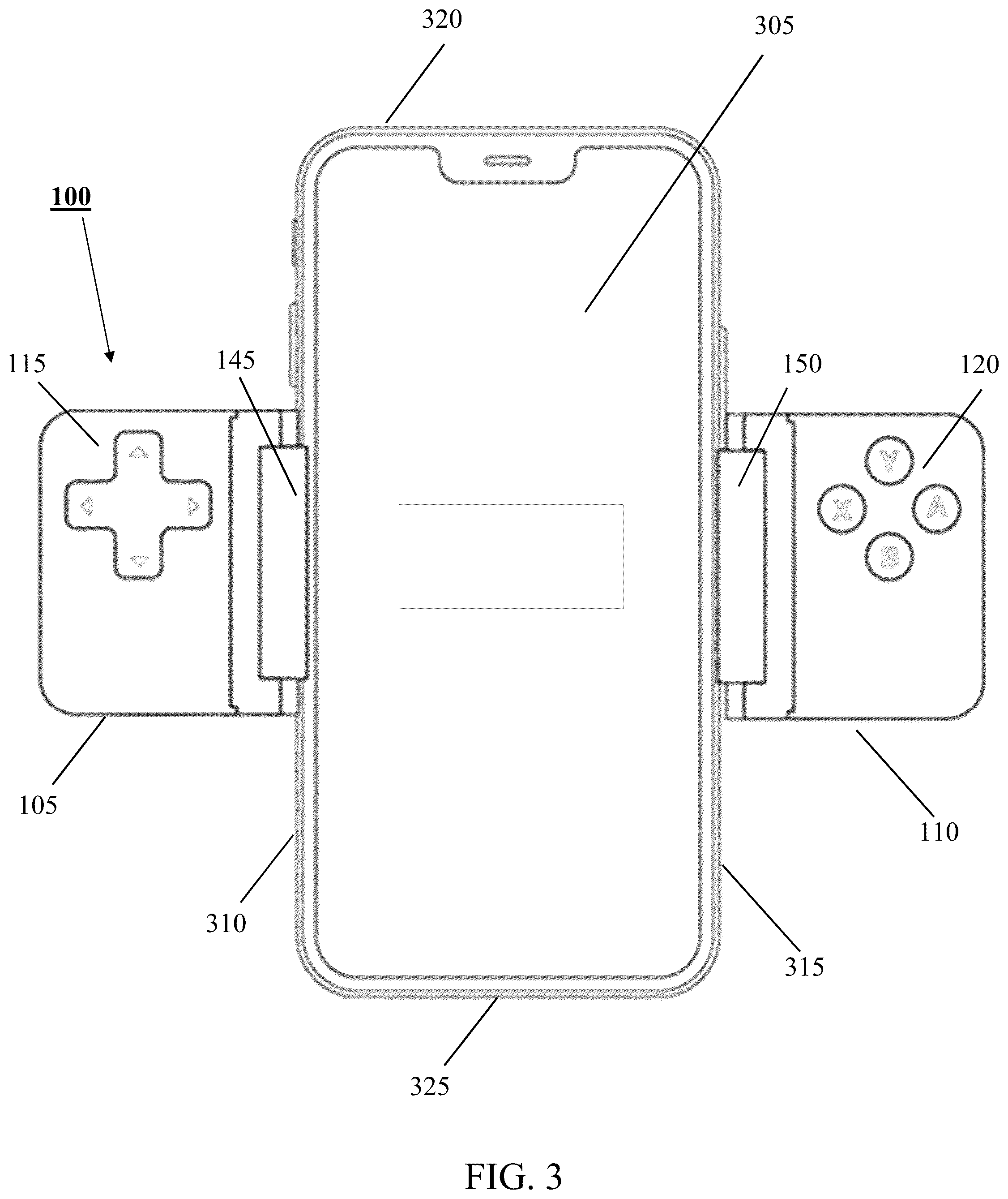 Patent US12324985 Figure 3 – Mobile device controller systems and methods for interacting with client applications