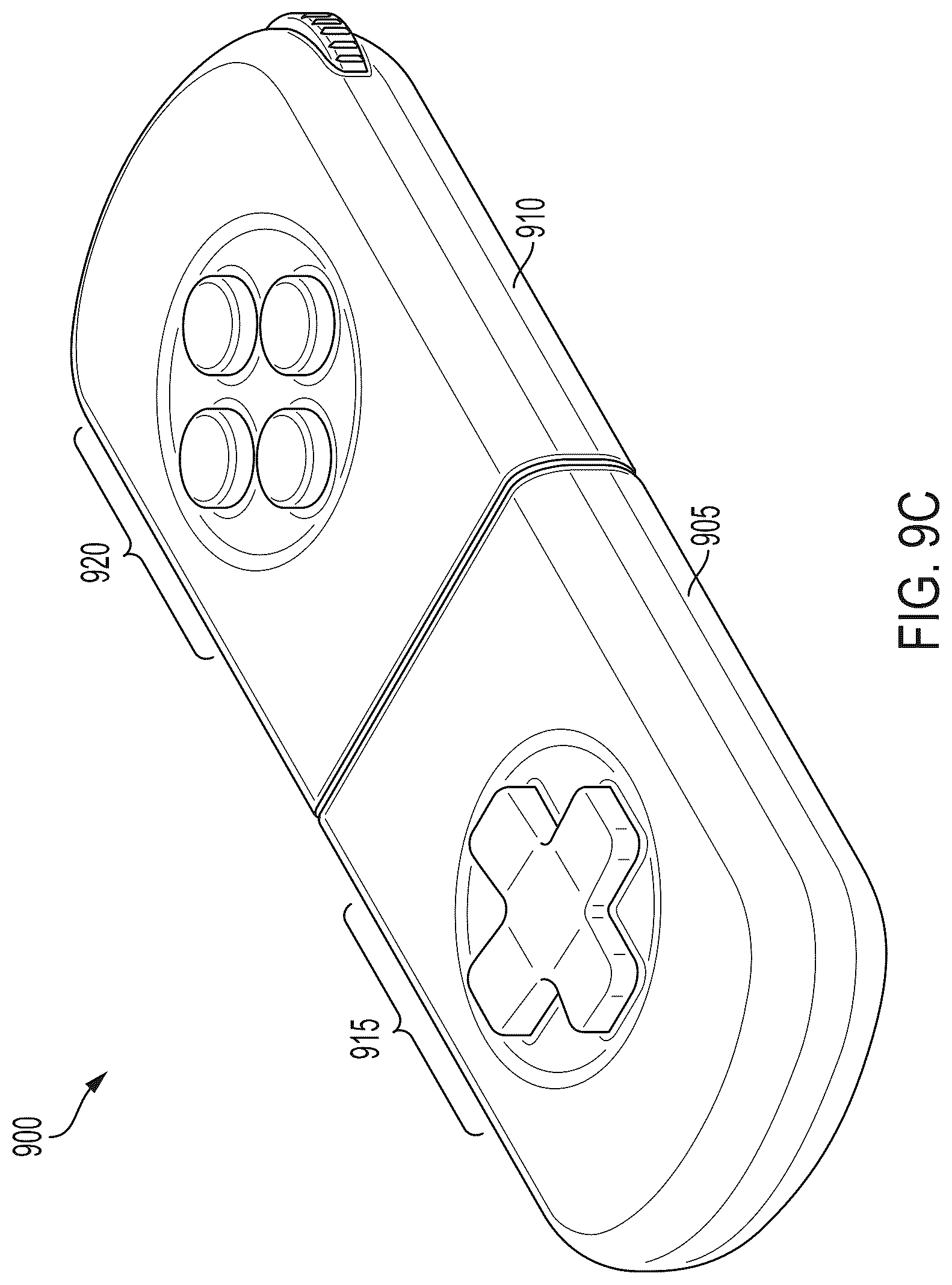 Patent US12324985 Figure 11 – Mobile device controller systems and methods for interacting with client applications