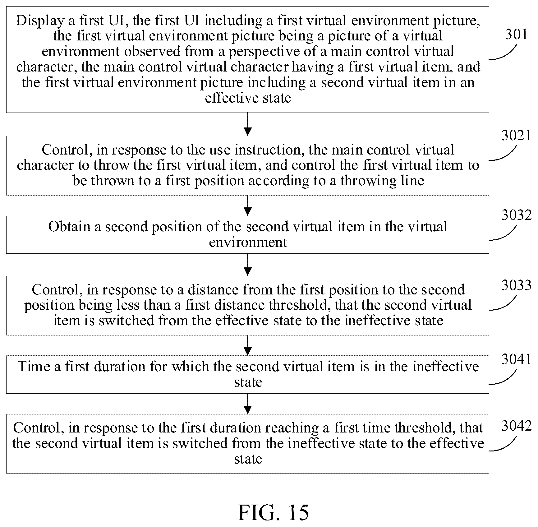 Patent US12324987 Figure 10 – Method and apparatus for displaying virtual item, device, and storage medium