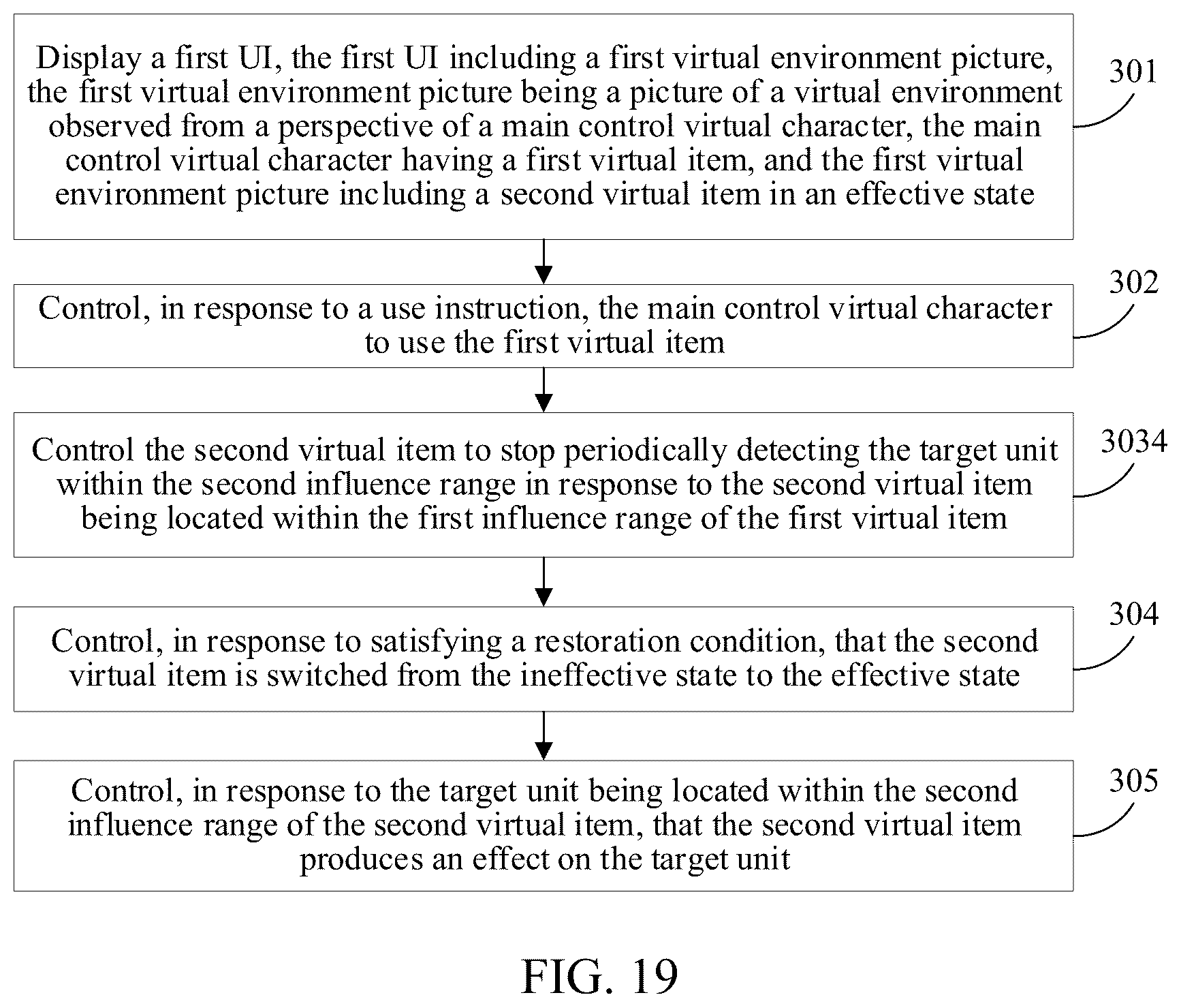 Patent US12324987 Figure 13 – Method and apparatus for displaying virtual item, device, and storage medium