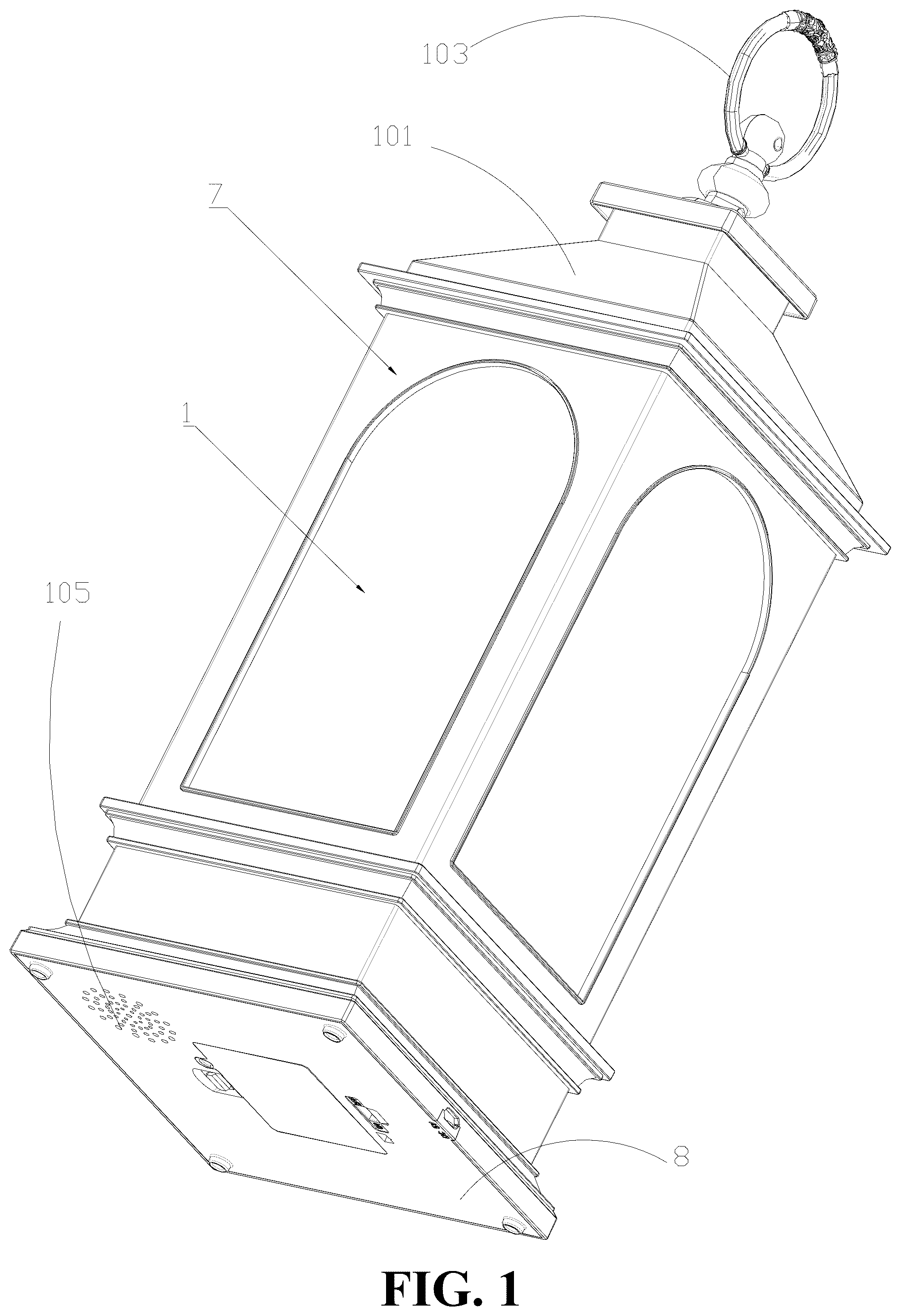 Patent US12324992 Figure 1 – Scene decoration article