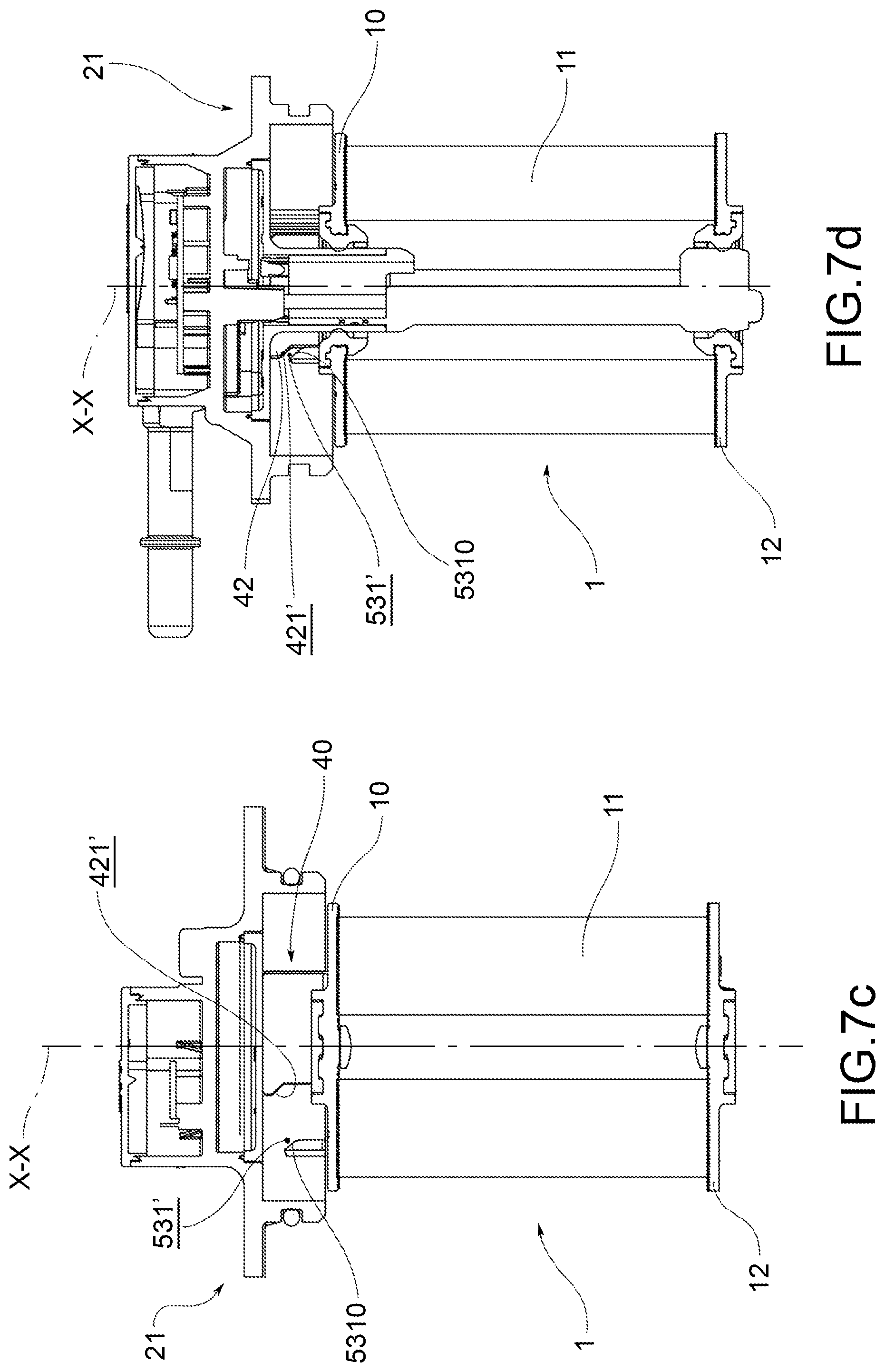 Patent US12324996 Figure 9 – Filtration assembly including a filtering cartridge and a filter body