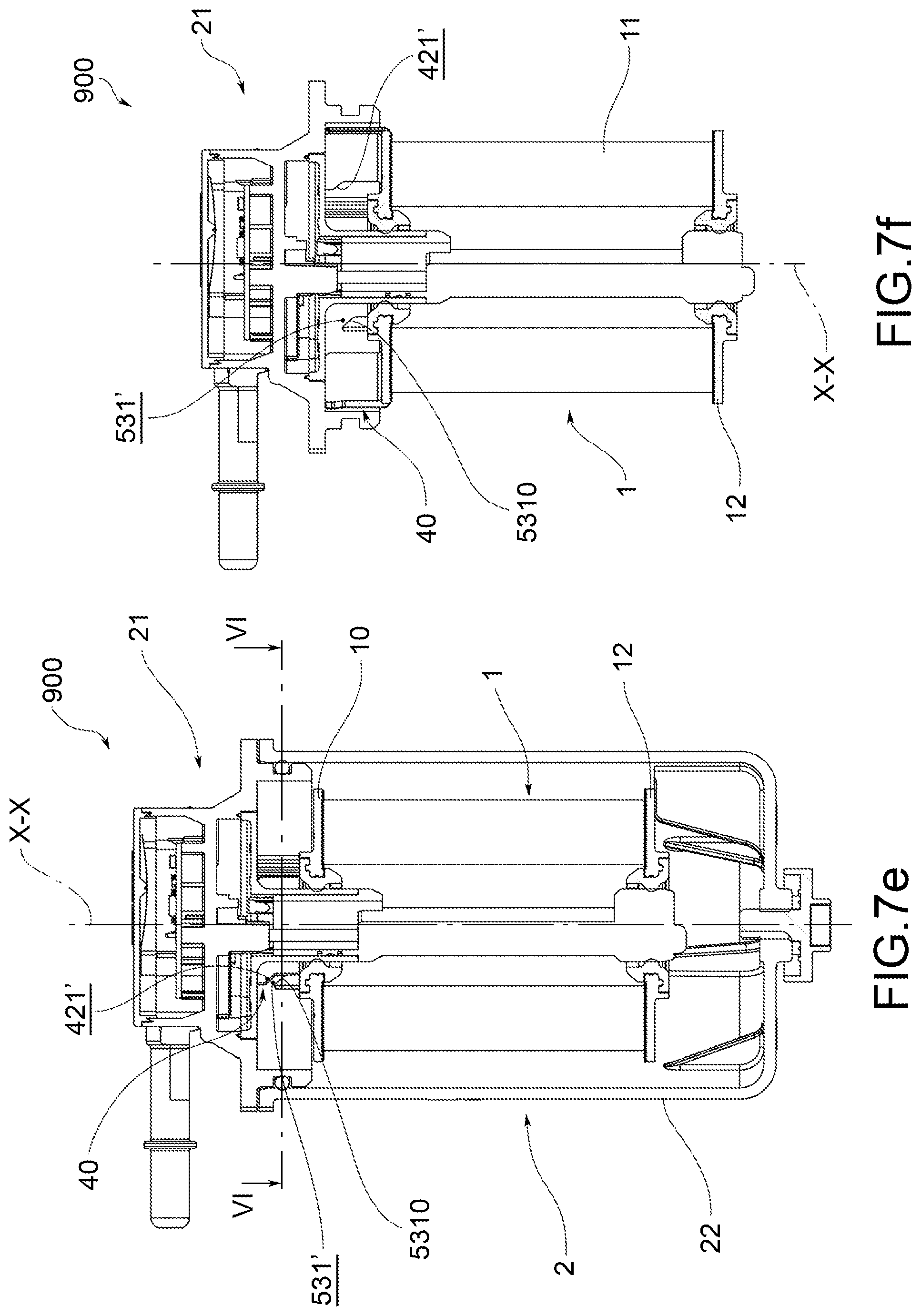 Patent US12324996 Figure 10 – Filtration assembly including a filtering cartridge and a filter body