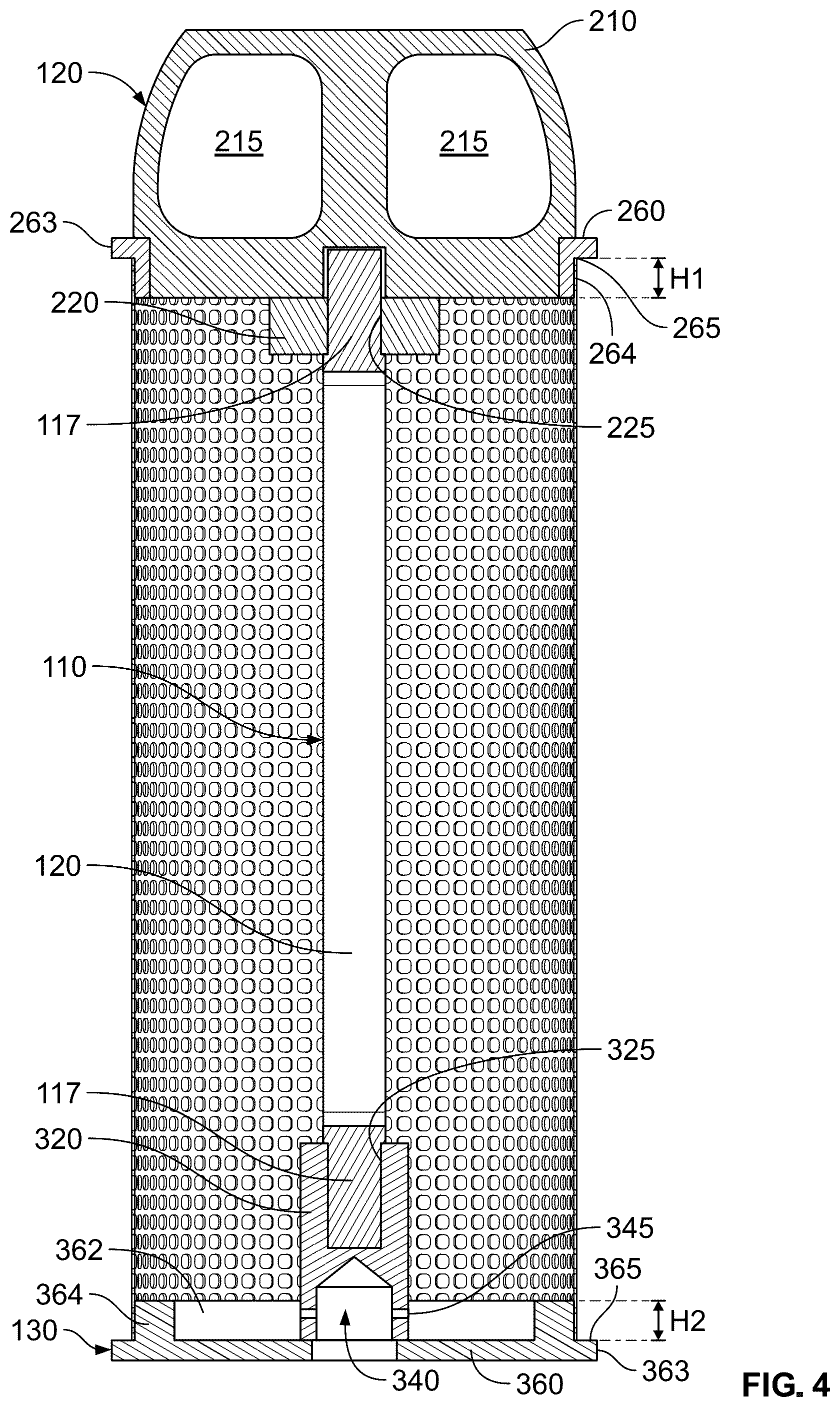 Patent US12324997 Figure 4 – Raw water filtering device